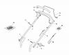 Global Garden Products GGP Baujahr 2017 Benzin Mit Antrieb 2017 NP 534 W TR/E Ersatzteile Handle, Upper Part