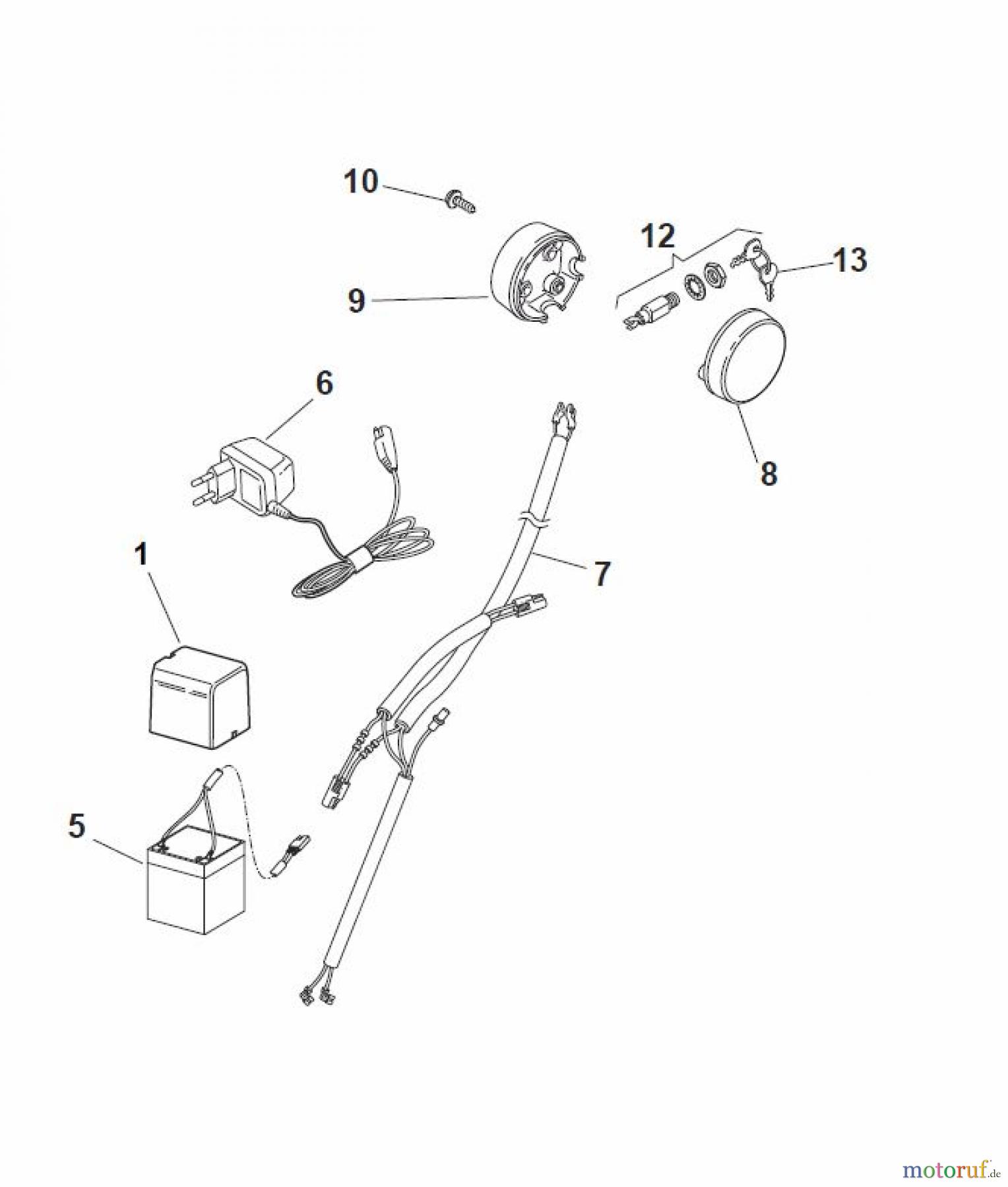 Global Garden Products GGP Rasenmäher Baujahr 2017 Benzin Mit Antrieb 2017 NP 534 W TR/E Electric Start Controls