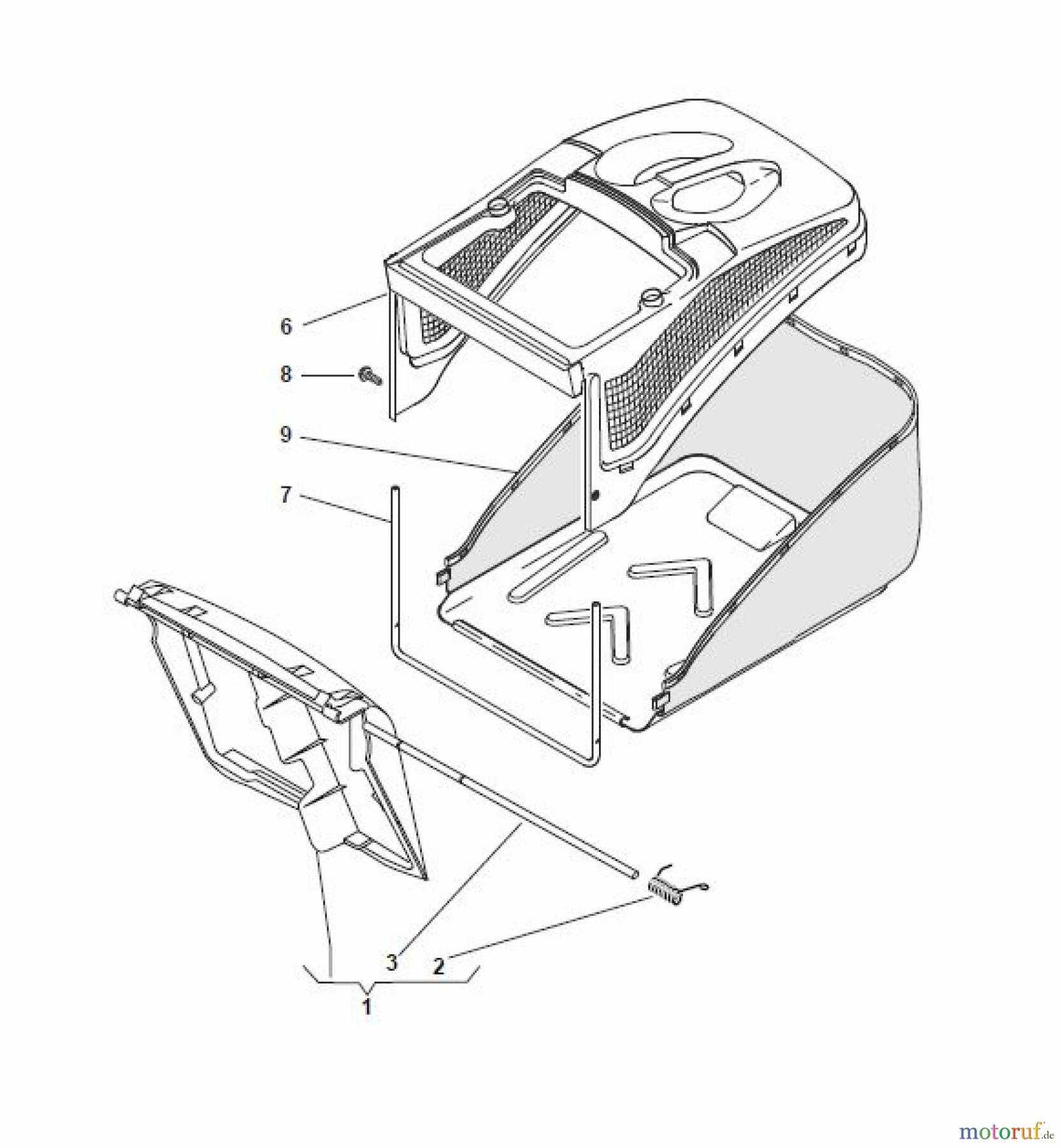  Global Garden Products GGP Rasenmäher Baujahr 2017 Benzin Mit Antrieb 2017 NP 534 W TR/E Grass-Catcher