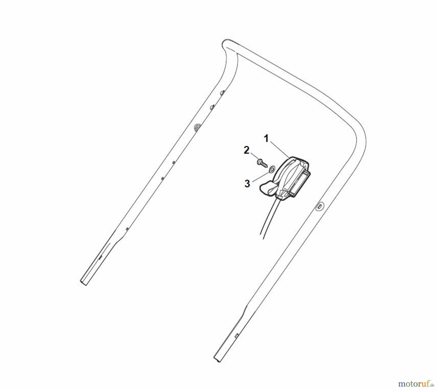 Global Garden Products GGP Rasenmäher Baujahr 2017 Benzin Mit Antrieb 2017 NT 484 TR/E - 484 TRQ/E Controls