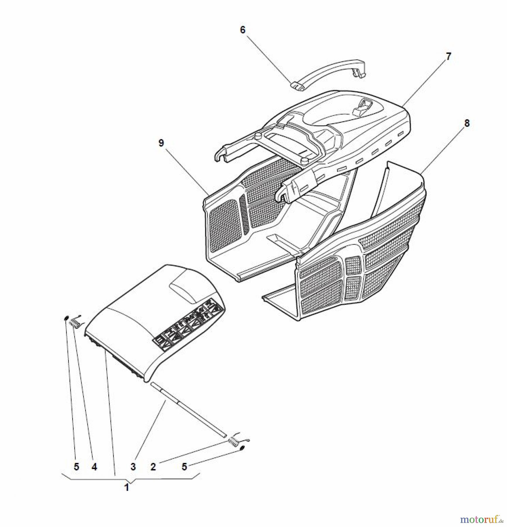 Global Garden Products GGP Rasenmäher Baujahr 2017 Benzin Mit Antrieb 2017 NT 484 TR/E - 484 TRQ/E DELTA Grass-Catcher