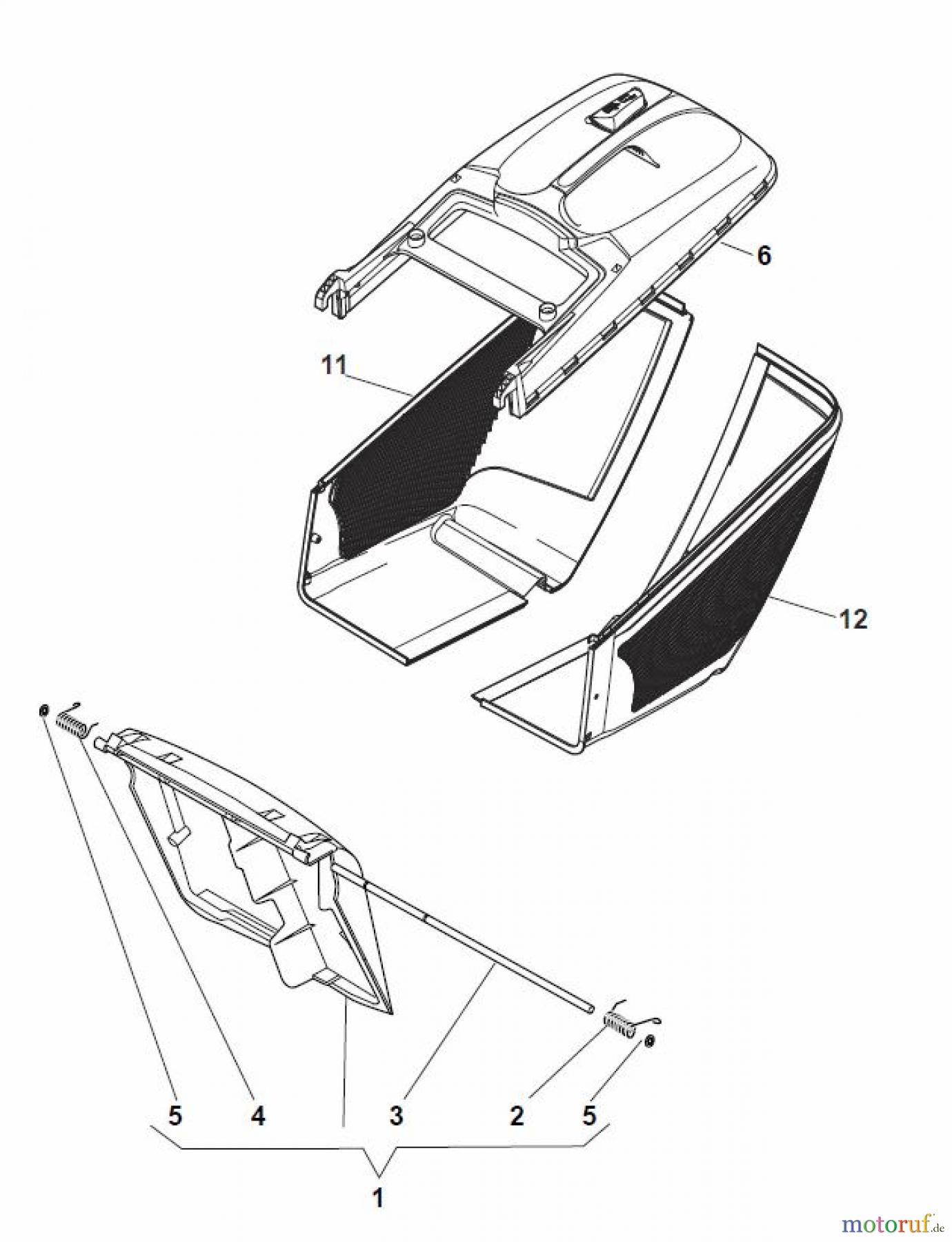 Global Garden Products GGP Rasenmäher Baujahr 2017 Benzin Mit Antrieb 2017 NT 484 TR/E 4S - TRQ/E 4S Grass-Catcher