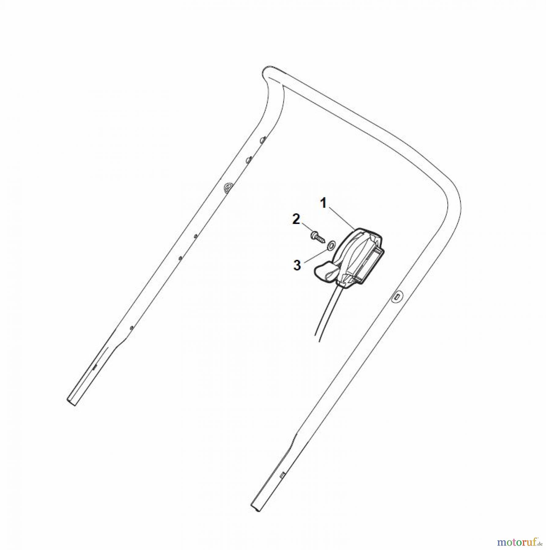 Global Garden Products GGP Rasenmäher Baujahr 2017 Benzin Mit Antrieb 2017 NT 484 W TR - 484 W TRQ Controls
