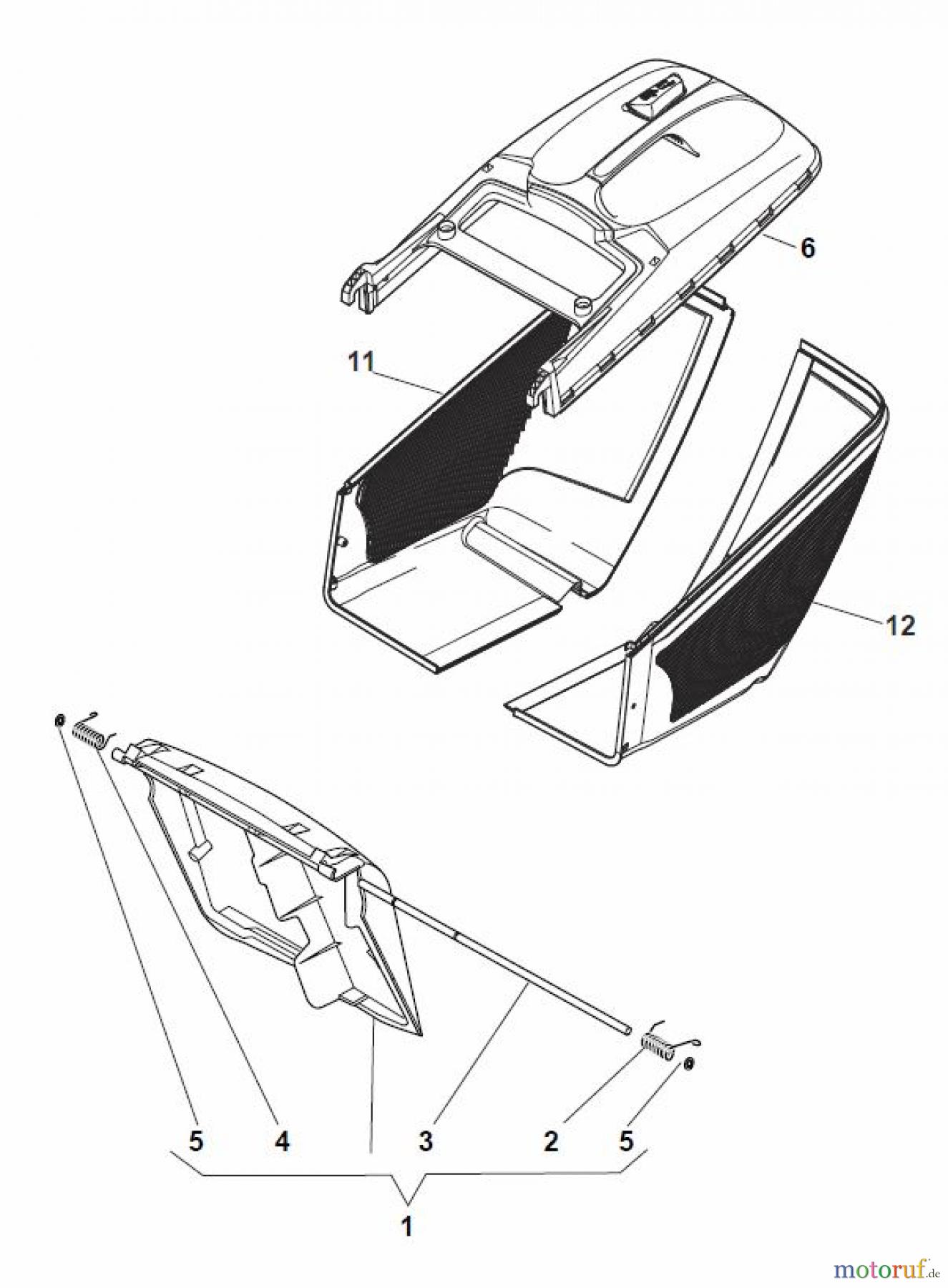 Global Garden Products GGP Rasenmäher Baujahr 2017 Benzin Mit Antrieb 2017 NT 484 W TR - 484 W TRQ Grass-Catcher