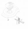 Global Garden Products GGP Baujahr 2017 Benzin Mit Antrieb 2017 NT 484 W TR 4S - W TRQ 4S Ersatzteile Blade
