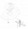 Global Garden Products GGP Baujahr 2017 Benzin Mit Antrieb 2017 NT 484 W TR 4S - W TRQ 4S Ersatzteile Blade for DELTA Grass Catcher