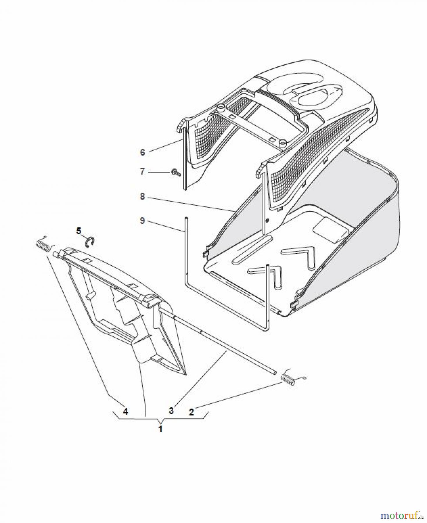 Global Garden Products GGP Rasenmäher Baujahr 2017 Benzin Mit Antrieb 2017 NT 484 W TR 4S - W TRQ 4S Grass-Catcher