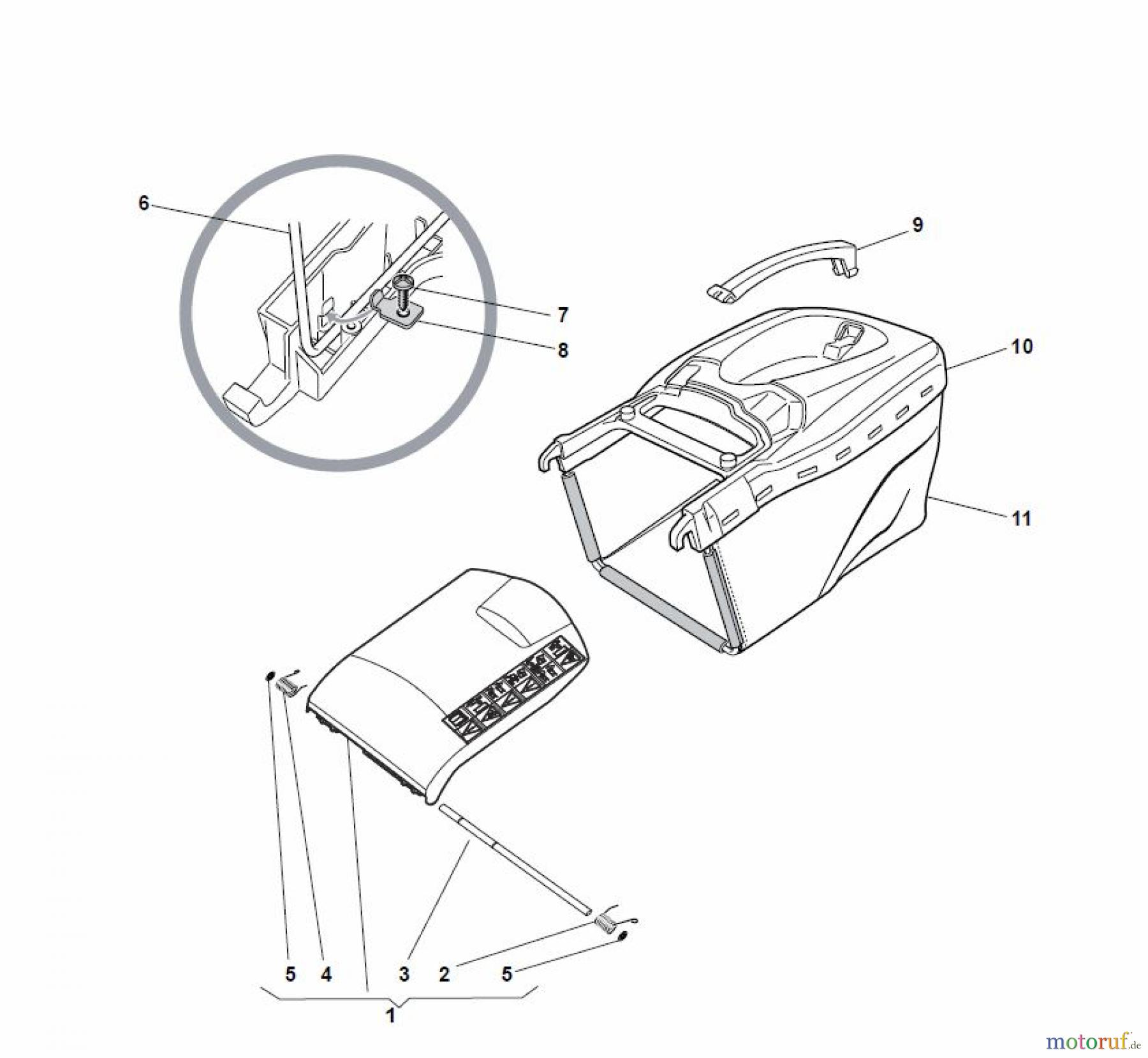  Global Garden Products GGP Rasenmäher Baujahr 2017 Benzin Mit Antrieb 2017 NT 484 W TR 4S - W TRQ 4S DELTA Grass-Catcher