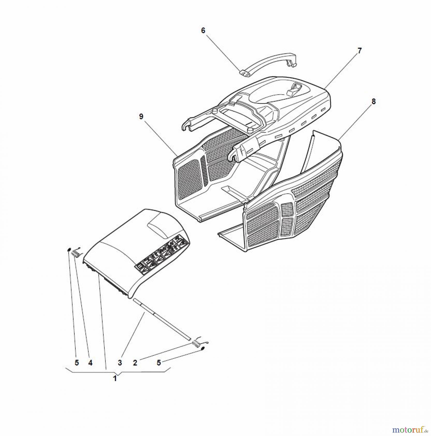  Global Garden Products GGP Rasenmäher Baujahr 2017 Benzin Mit Antrieb 2017 NT 484 W TR 4S - W TRQ 4S DELTA Grass-Catcher