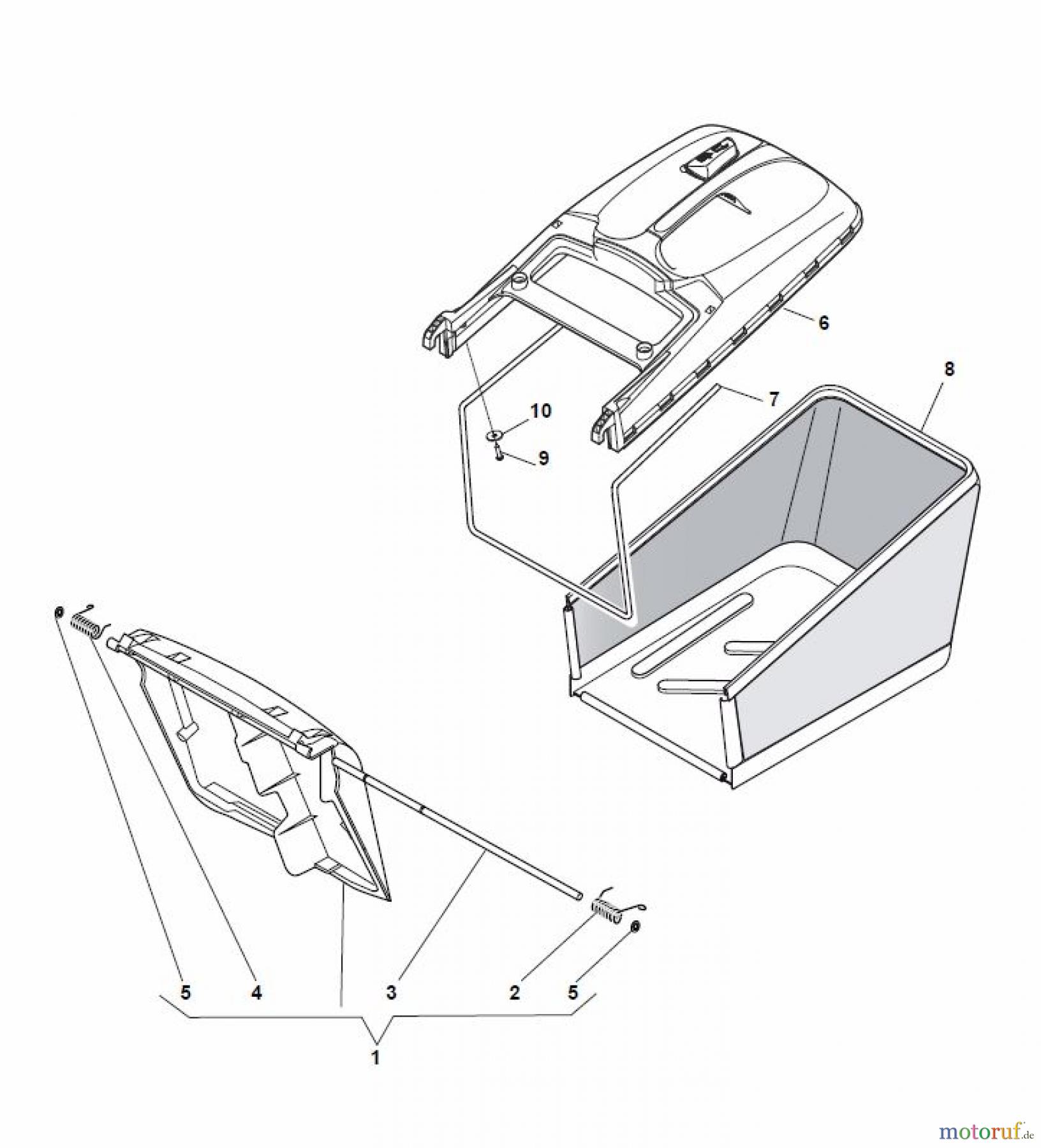 Global Garden Products GGP Rasenmäher Baujahr 2017 Benzin Mit Antrieb 2017 NT 484 W TR 4S - W TRQ 4S Grass-Catcher