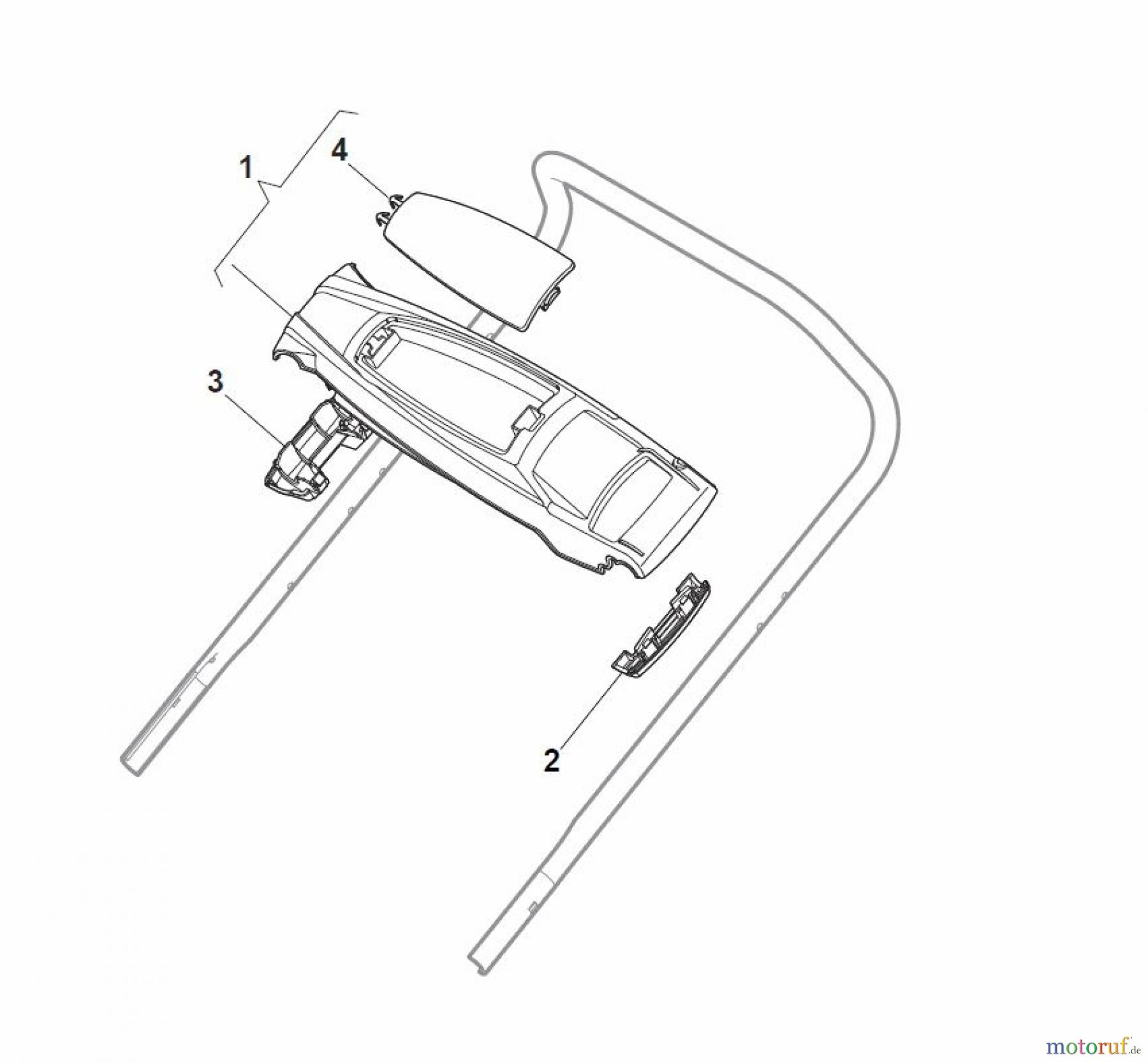 Global Garden Products GGP Rasenmäher Baujahr 2017 Benzin Mit Antrieb 2017 NT 484 W TR/E - W TRQ/E DELTA Dashboard