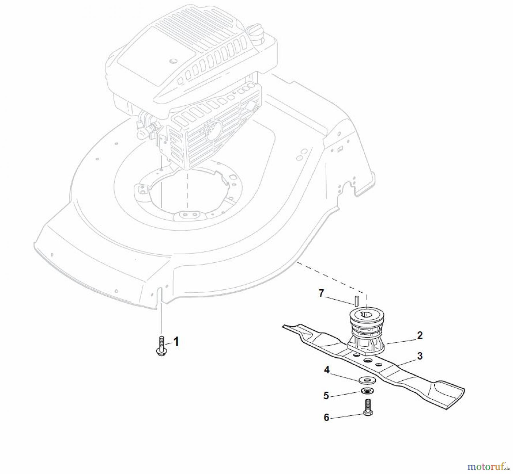 Global Garden Products GGP Rasenmäher Baujahr 2017 Benzin Mit Antrieb 2017 NT 484 W TR/E - W TRQ/E Blade