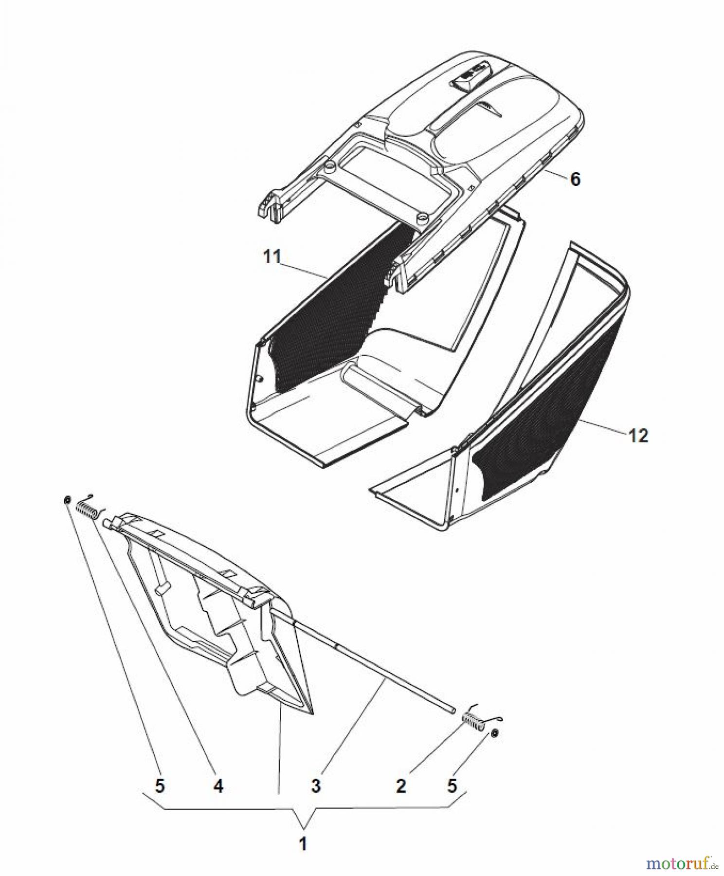 Global Garden Products GGP Rasenmäher Baujahr 2017 Benzin Mit Antrieb 2017 NT 484 W TR/E - W TRQ/E Grass-Catcher