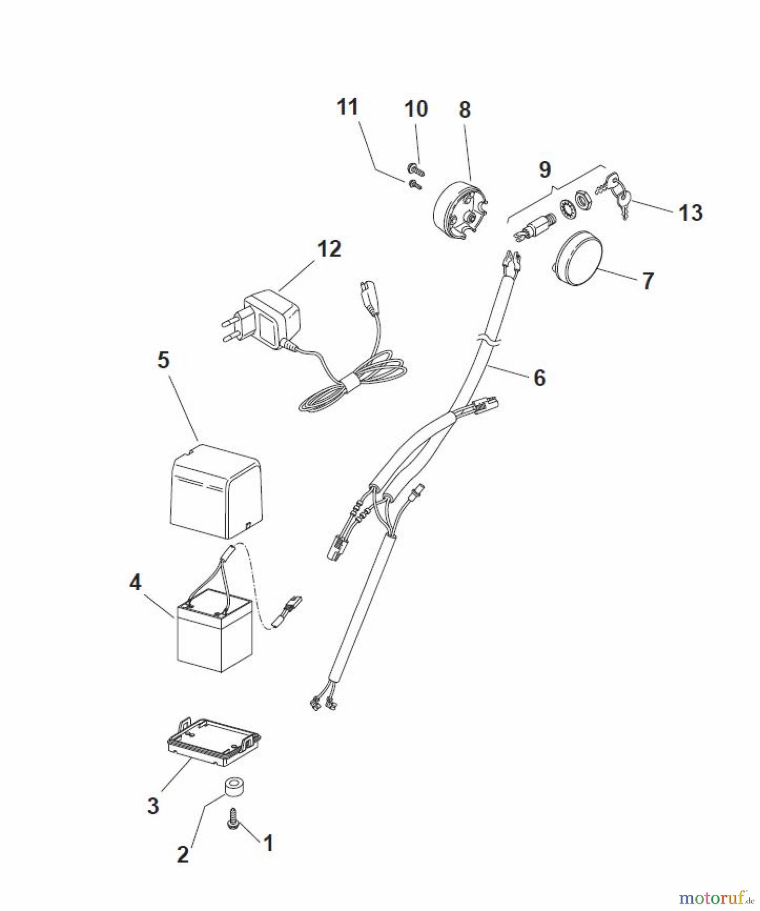  Global Garden Products GGP Rasenmäher Baujahr 2017 Benzin Mit Antrieb 2017 NT 484 W TR/E 4S - W TRQ/E 4S Electric Start Controls