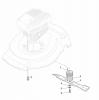 Global Garden Products GGP Baujahr 2017 Benzin Mit Antrieb 2017 NT 484 W TR/E 4S - W TRQ/E 4S Ersatzteile Blade for DELTA Grass Catcher