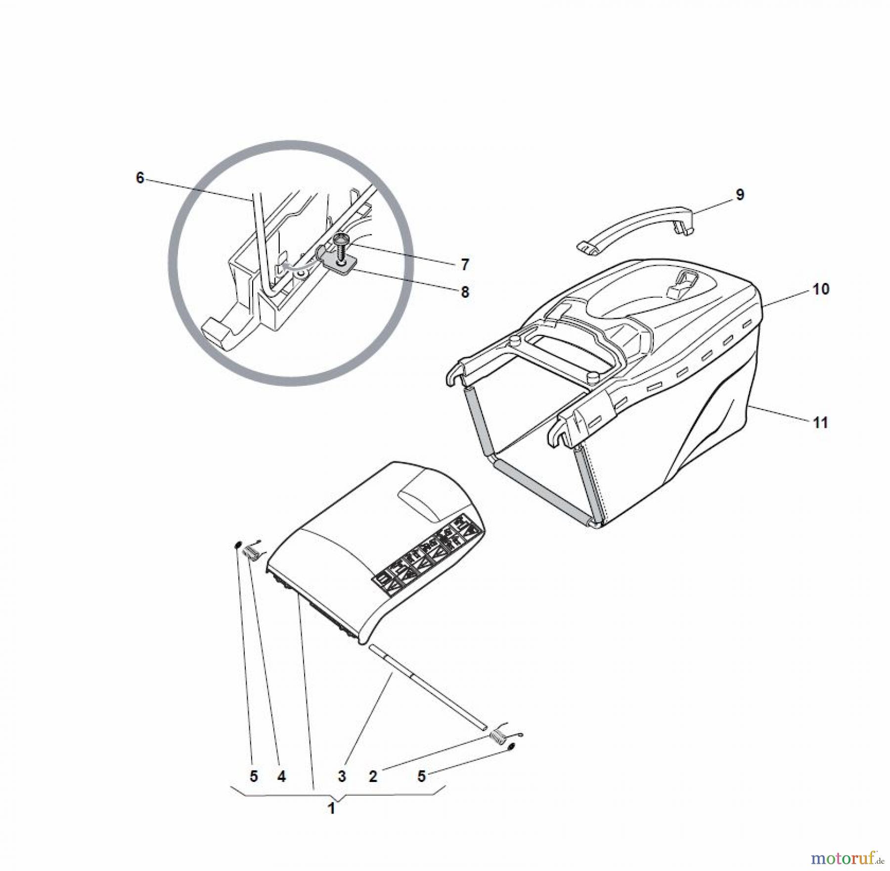 Global Garden Products GGP Rasenmäher Baujahr 2017 Benzin Mit Antrieb 2017 NT 484 W TR/E 4S - W TRQ/E 4S DELTA Grass-Catcher