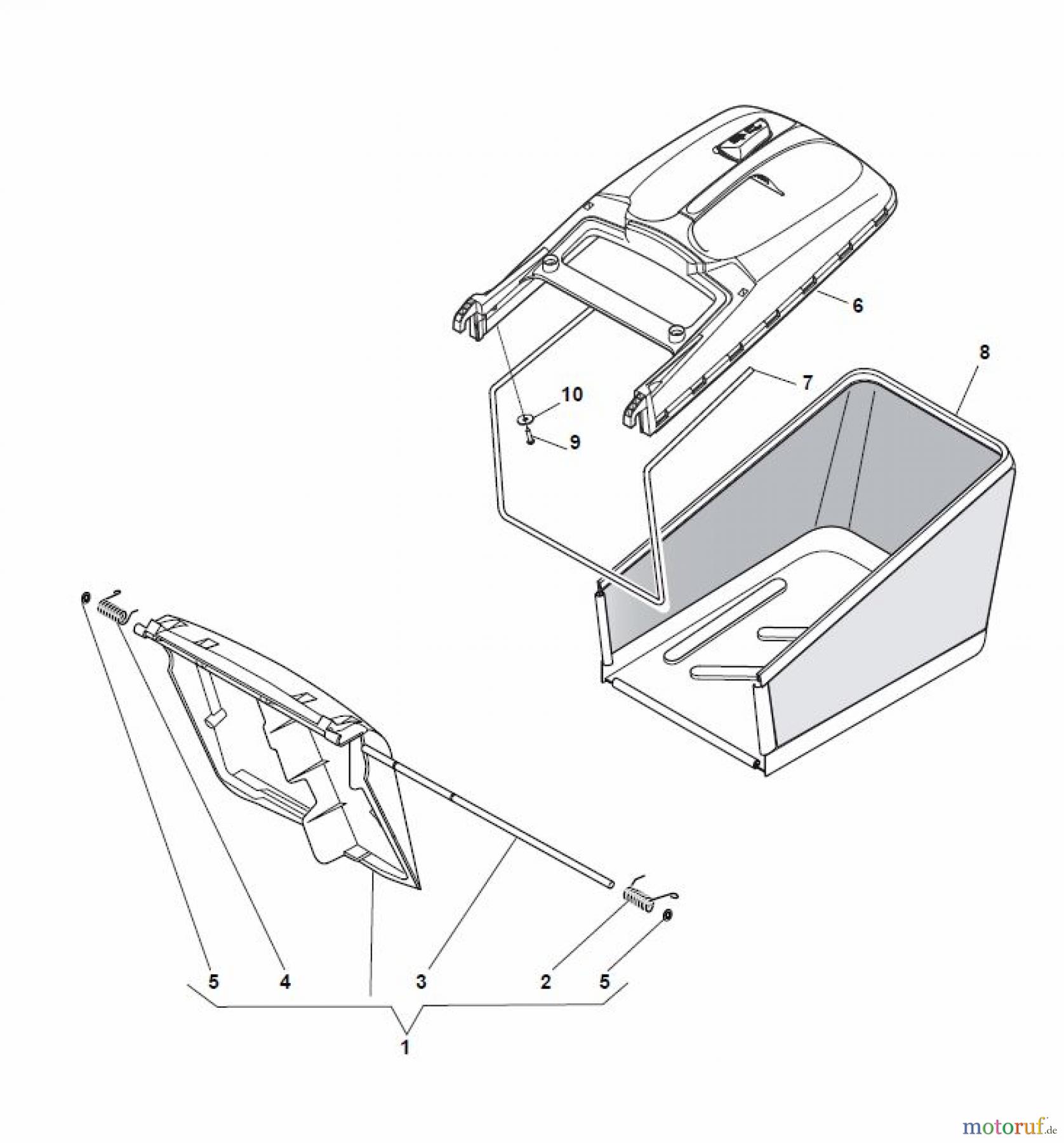 Global Garden Products GGP Rasenmäher Baujahr 2017 Benzin Mit Antrieb 2017 NT 484 W TR/E 4S - W TRQ/E 4S Grass-Catcher
