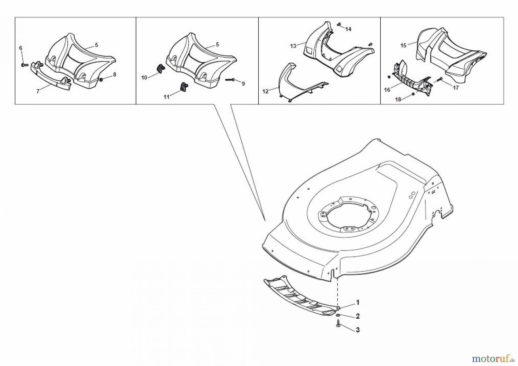  Global Garden Products GGP Rasenmäher Baujahr 2017 Benzin Mit Antrieb 2017 NT 534 TR - 534 TRQ Mask