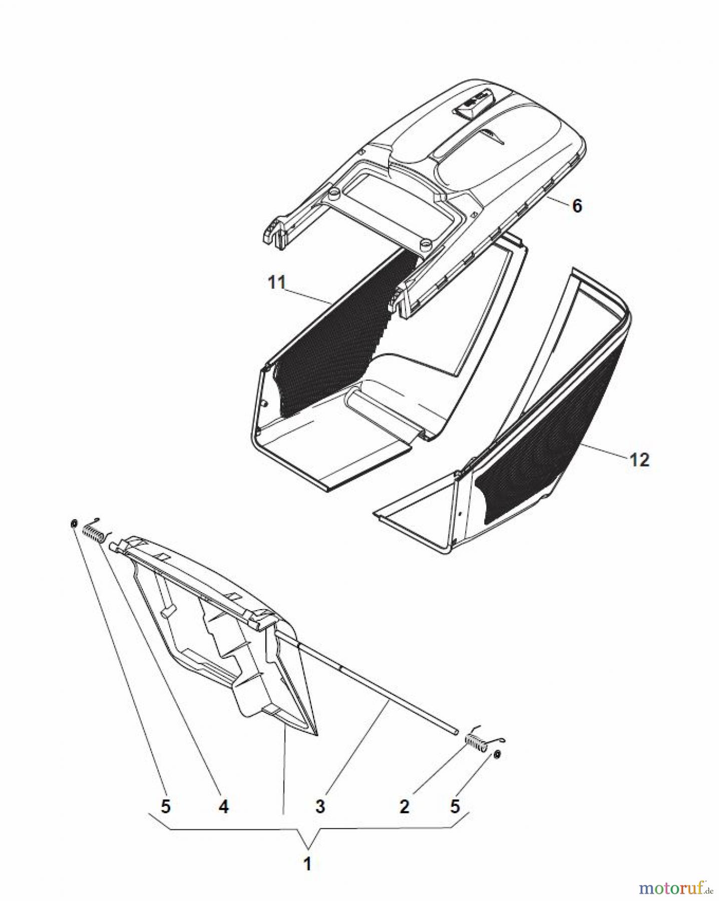  Global Garden Products GGP Rasenmäher Baujahr 2017 Benzin Mit Antrieb 2017 NT 534 TR - 534 TRQ Grass-Catcher