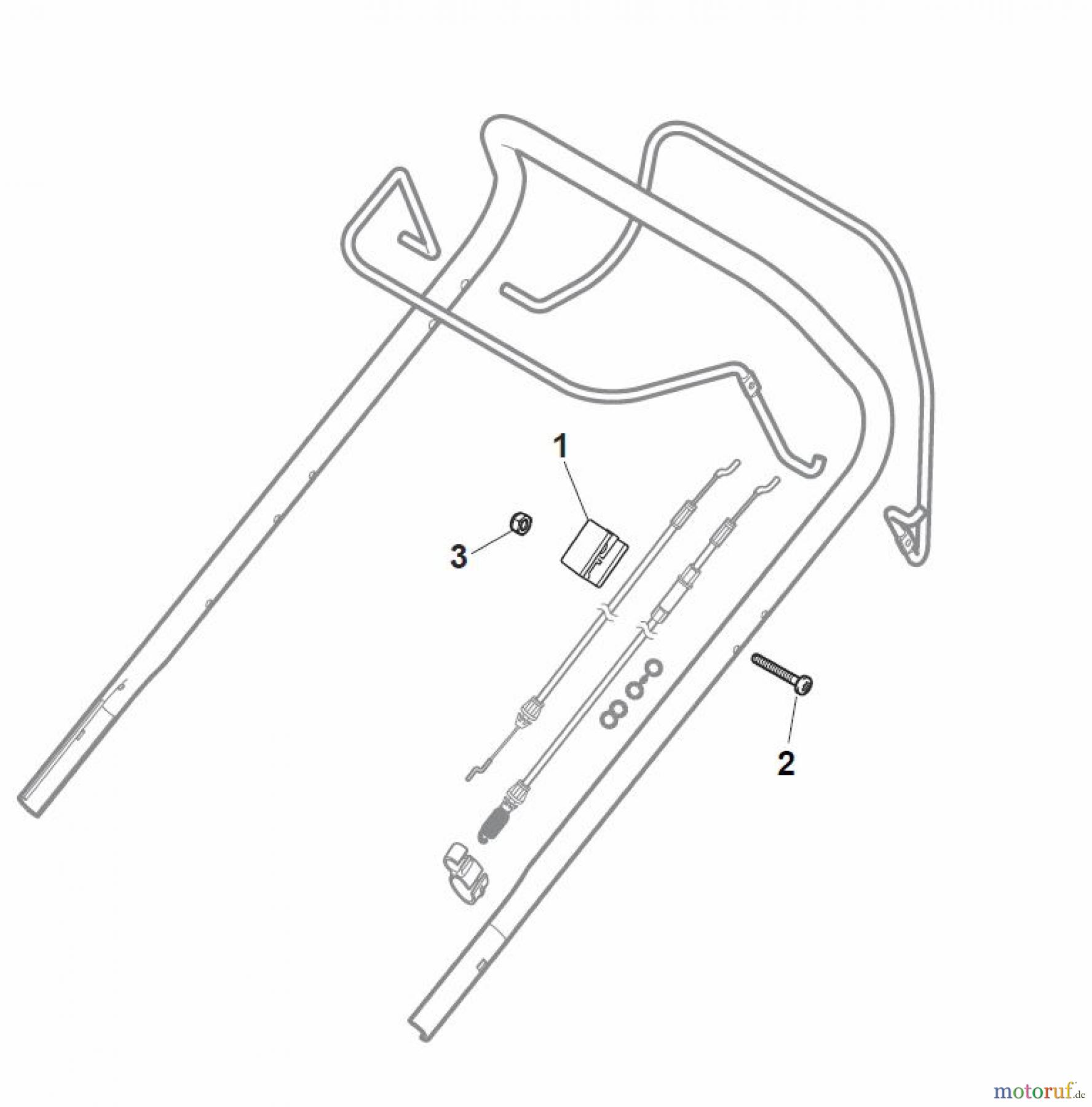 Global Garden Products GGP Rasenmäher Baujahr 2017 Benzin Mit Antrieb 2017 NT 534 TR 4S - TRQ 4S Controls Fixed RPM