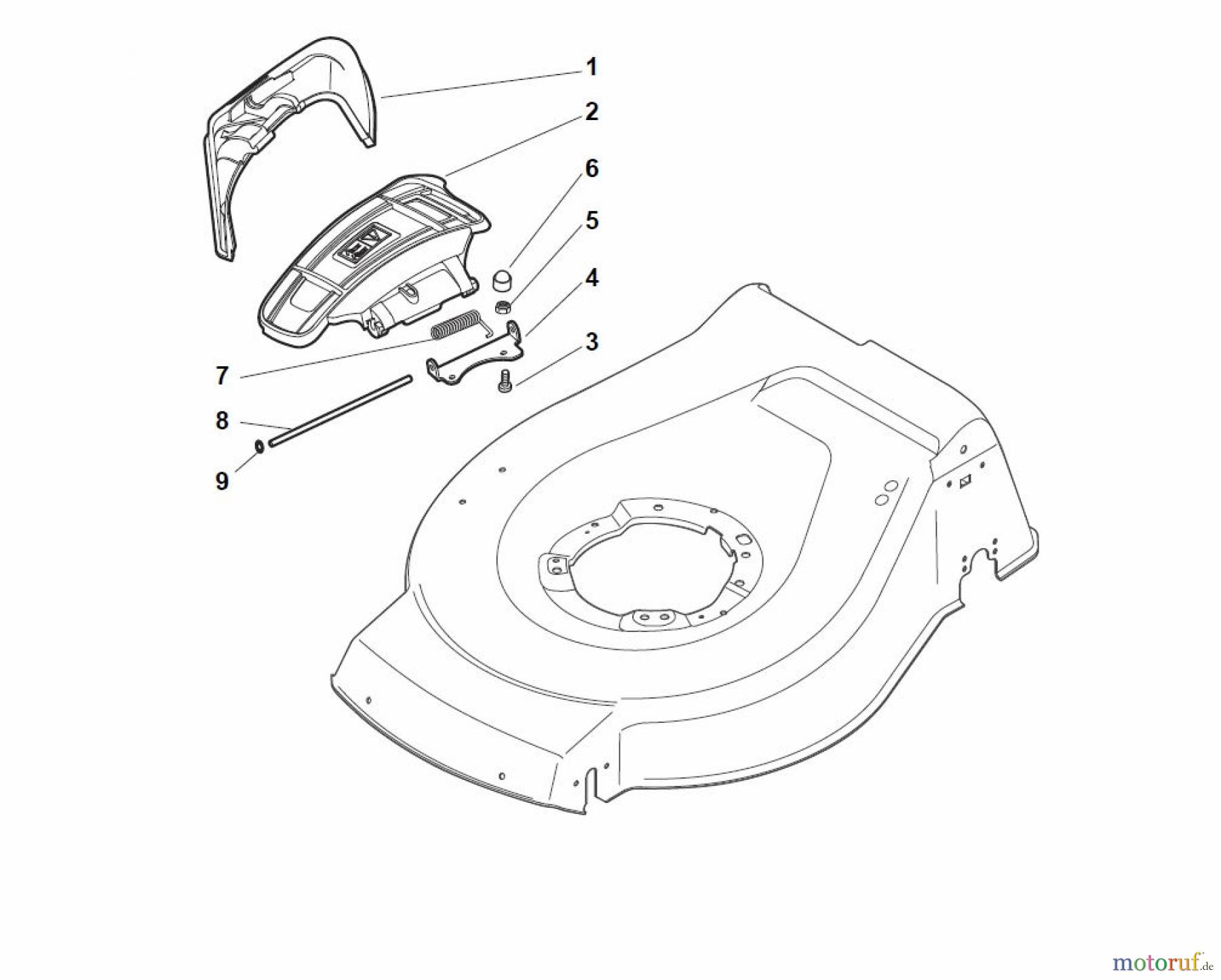 Global Garden Products GGP Rasenmäher Baujahr 2017 Benzin Mit Antrieb 2017 NT 534 TR 4S - TRQ 4S Ejection-Guard