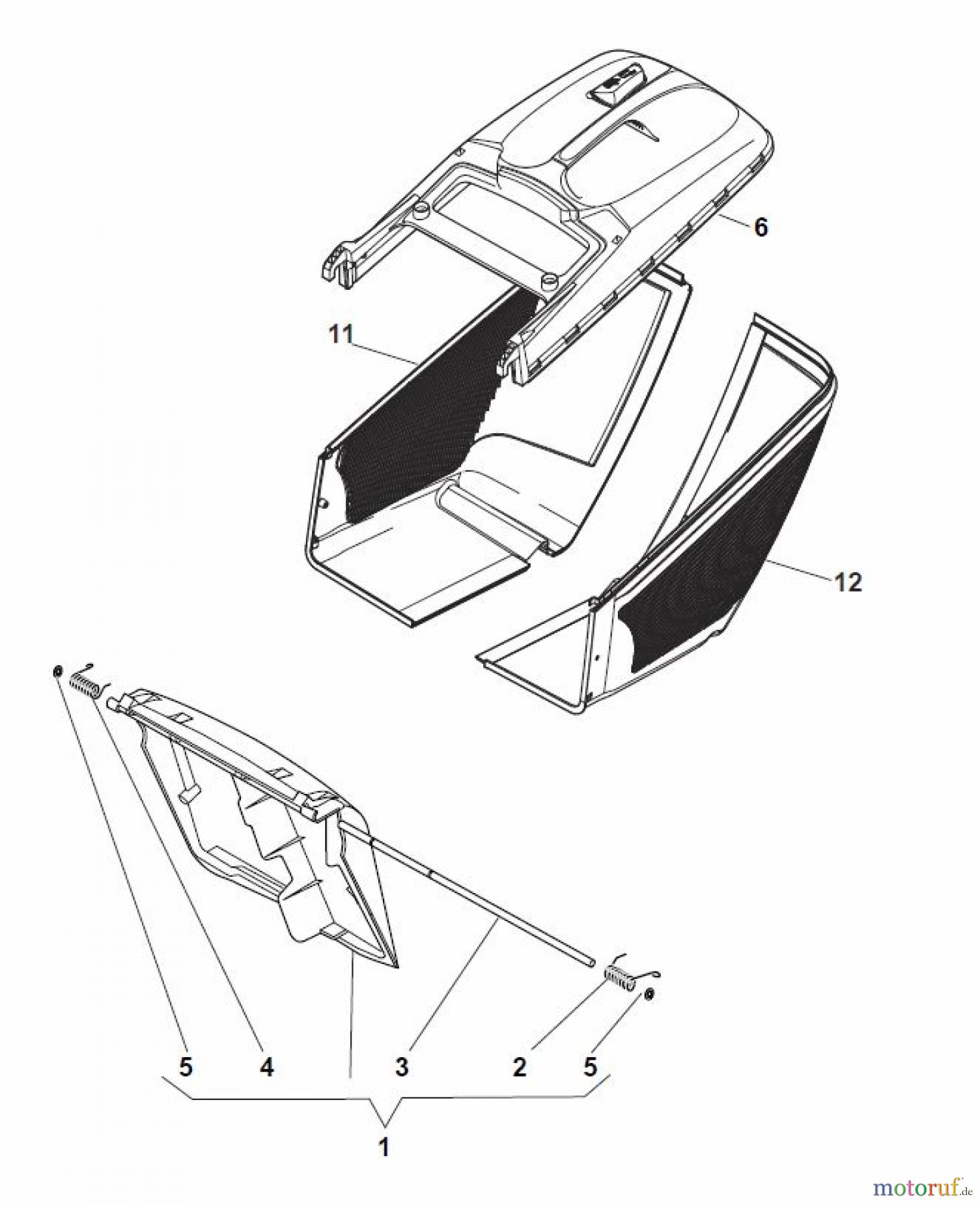 Global Garden Products GGP Rasenmäher Baujahr 2017 Benzin Mit Antrieb 2017 NT 534 TR 4S - TRQ 4S Grass-Catcher
