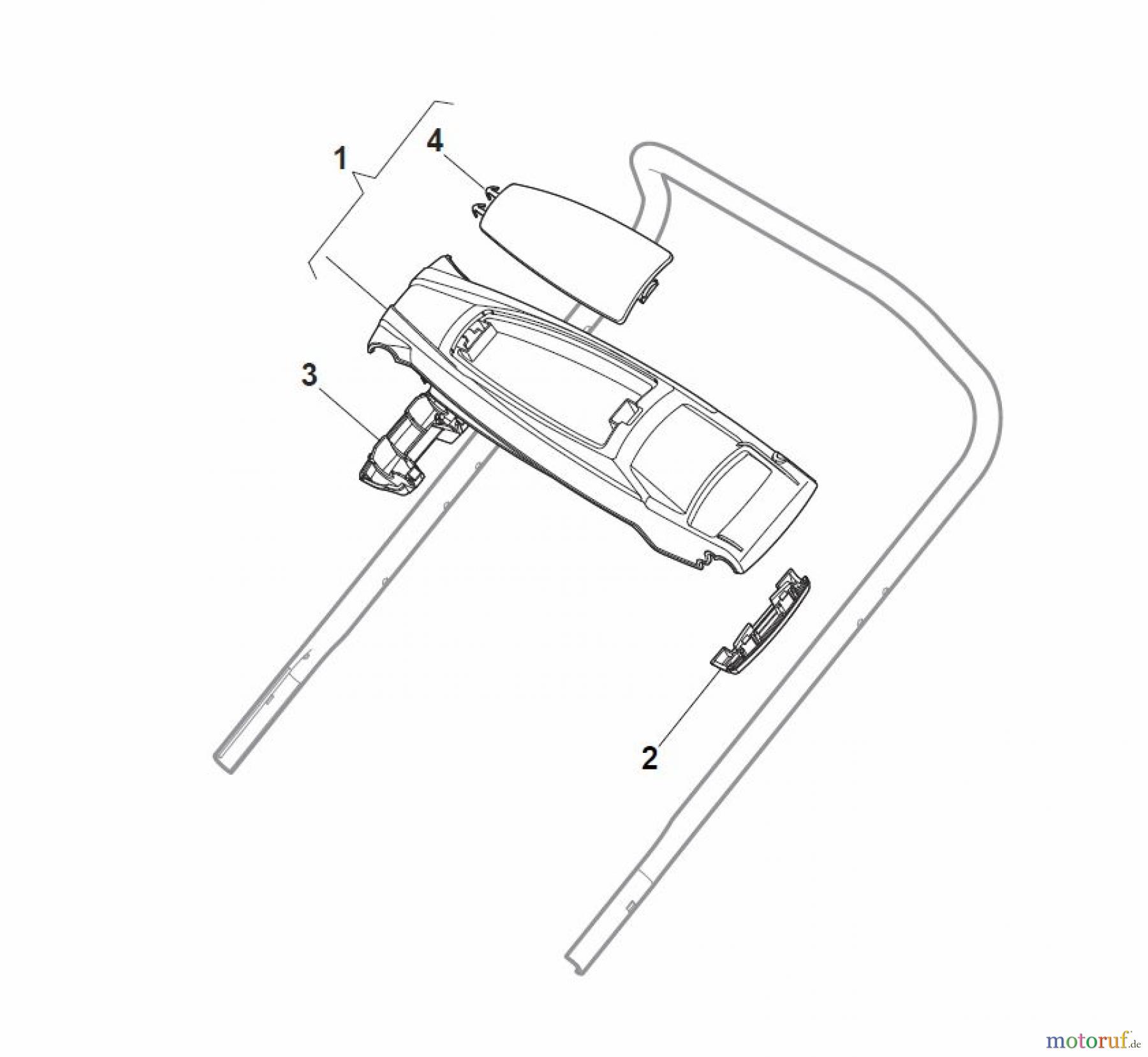  Global Garden Products GGP Rasenmäher Baujahr 2017 Benzin Mit Antrieb 2017 NT 534 TR/E - 534 TRQ/E DELTA Dashboard