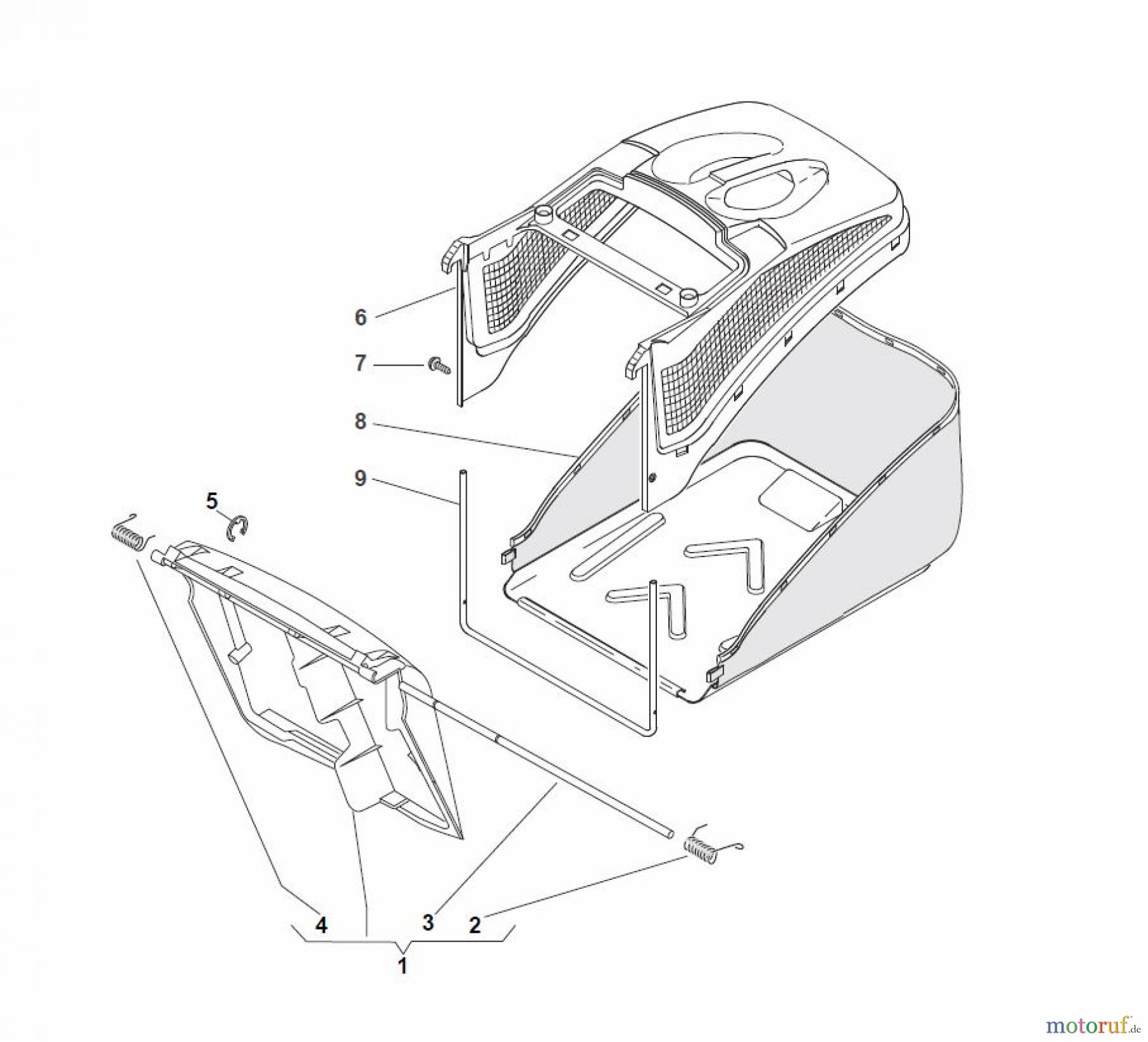  Global Garden Products GGP Rasenmäher Baujahr 2017 Benzin Mit Antrieb 2017 NT 534 TR/E - 534 TRQ/E Grass-Catcher