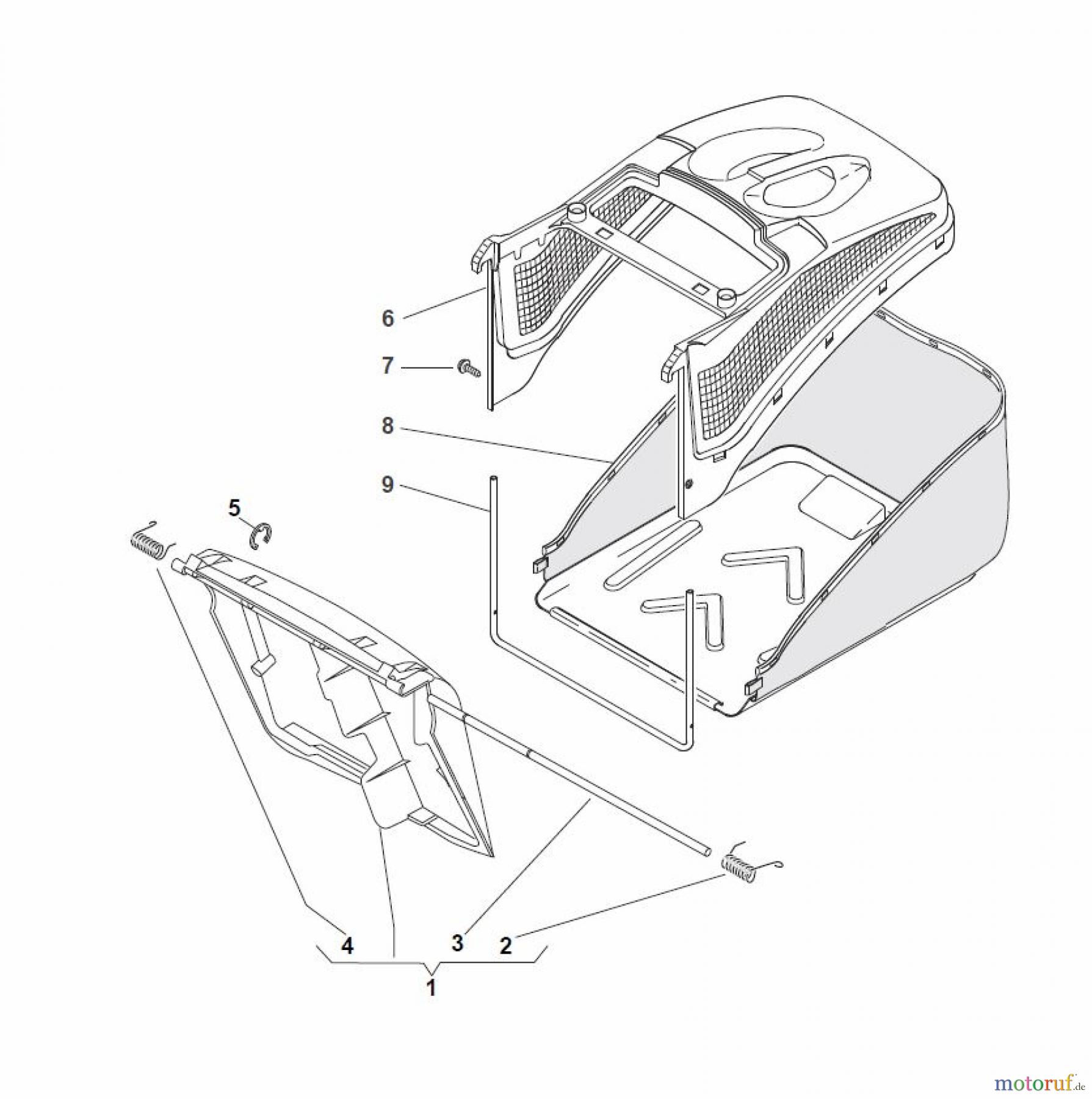 Global Garden Products GGP Rasenmäher Baujahr 2017 Benzin Mit Antrieb 2017 NT 534 TR/E 4S - TRQ/E 4S Grass-Catcher