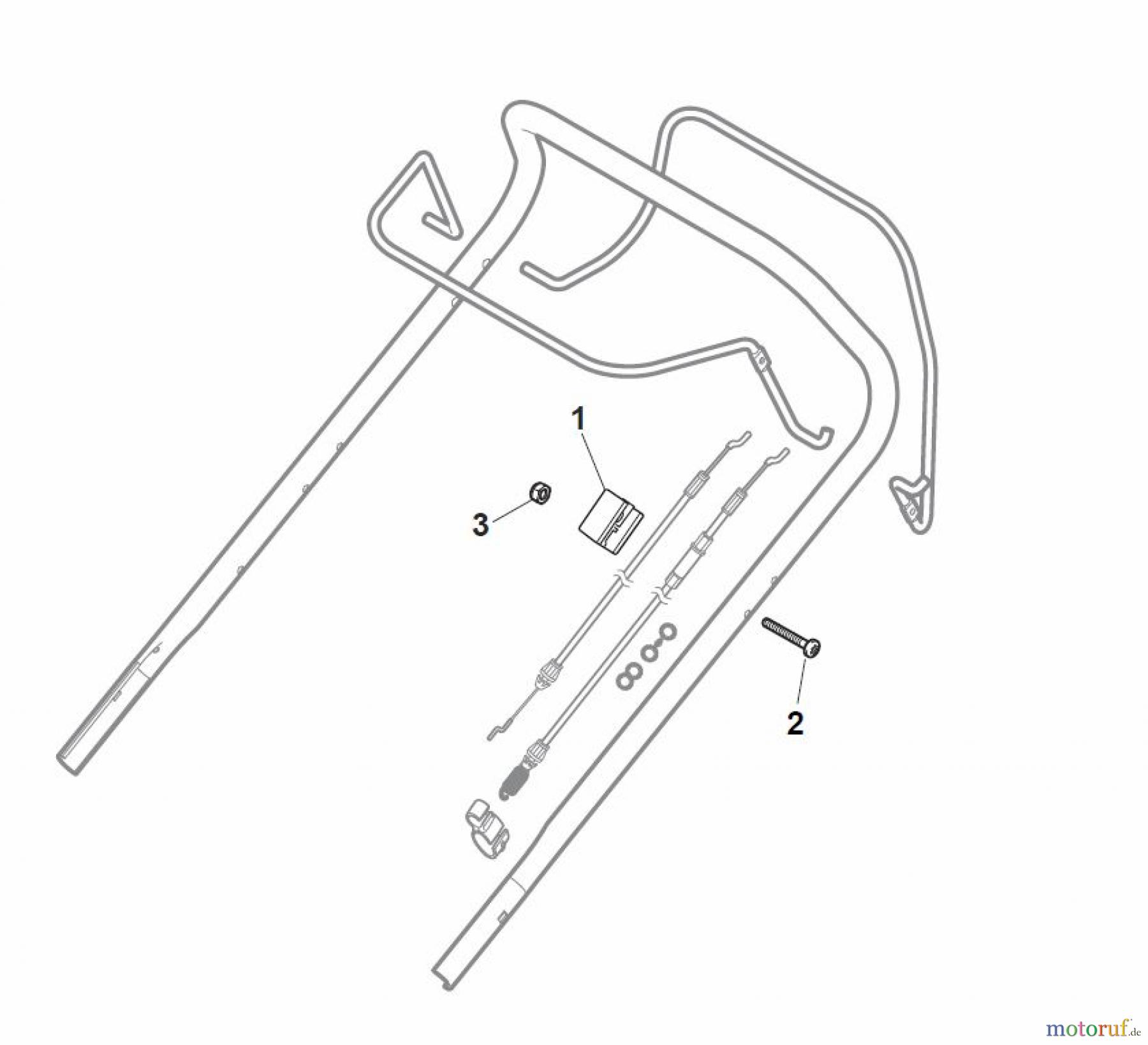  Global Garden Products GGP Rasenmäher Baujahr 2017 Benzin Mit Antrieb 2017 NT 534 W TR - 534 W TRQ Controls Fixed RPM