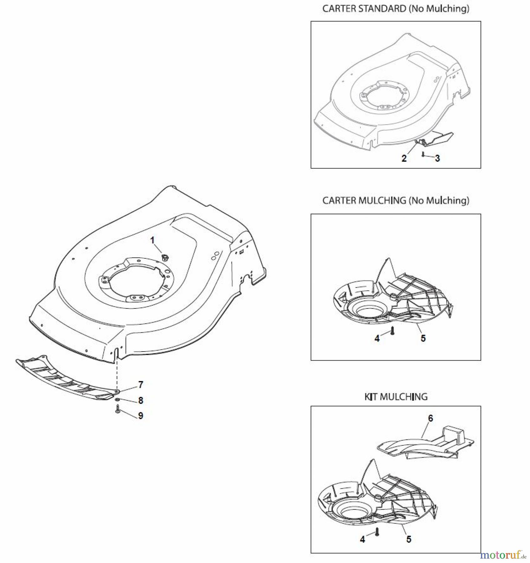Global Garden Products GGP Rasenmäher Baujahr 2017 Benzin Mit Antrieb 2017 NT 534 W TR - 534 W TRQ Protection, Belt