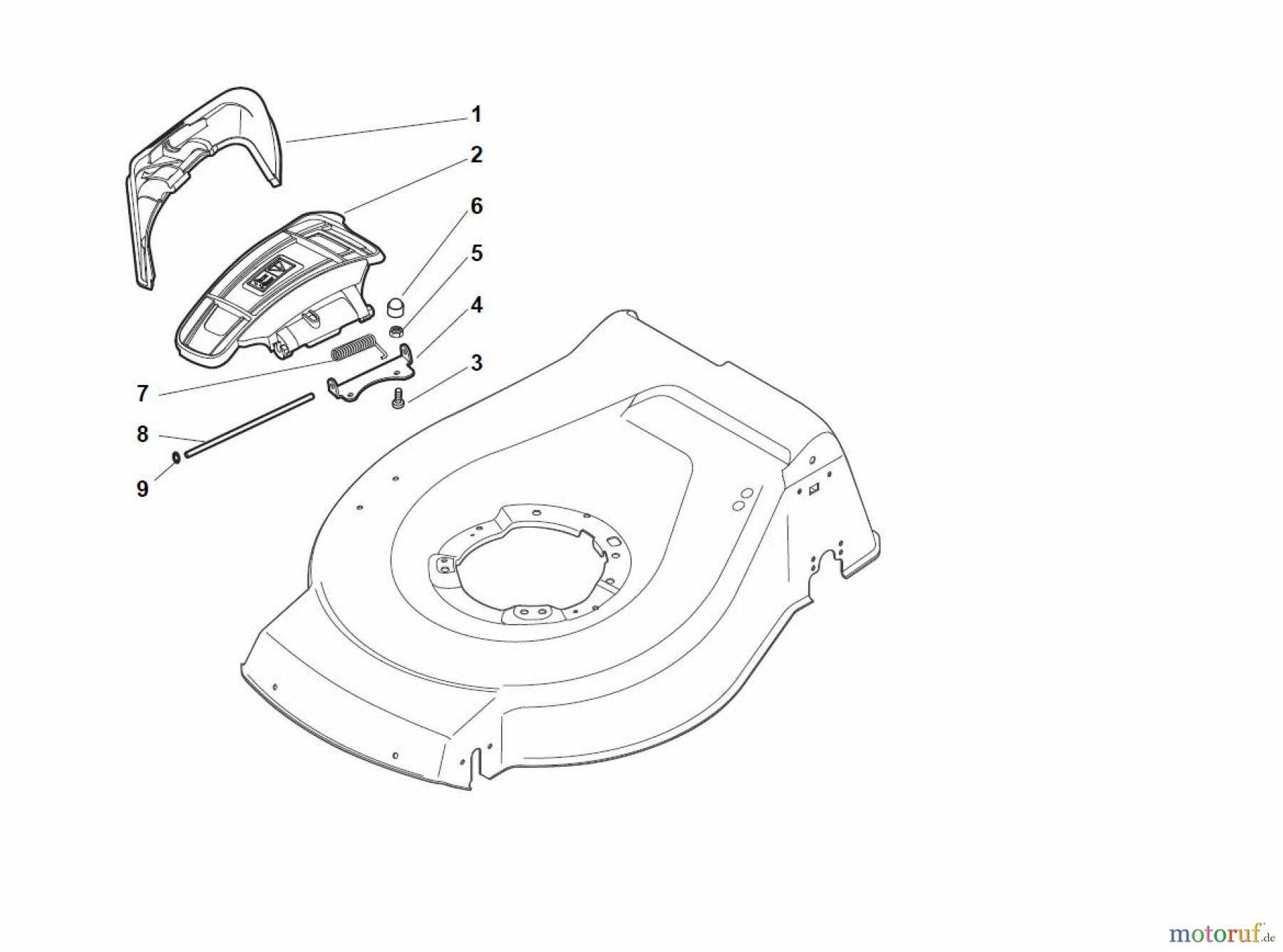 Global Garden Products GGP Rasenmäher Baujahr 2017 Benzin Mit Antrieb 2017 NT 534 W TR - 534 W TRQ Ejection-Guard