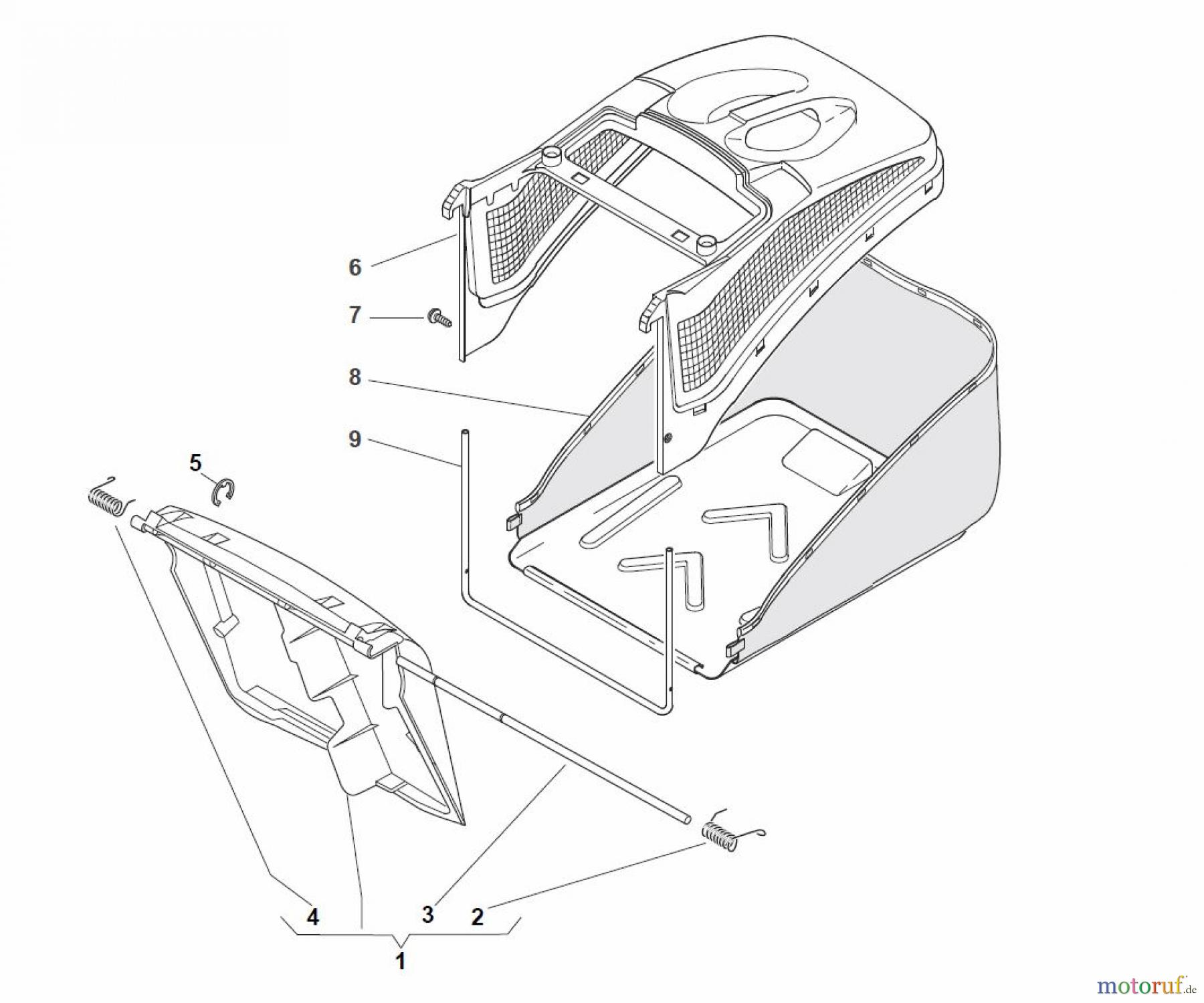 Global Garden Products GGP Rasenmäher Baujahr 2017 Benzin Mit Antrieb 2017 NT 534 W TR 4S - W TRQ 4S Grass-Catcher