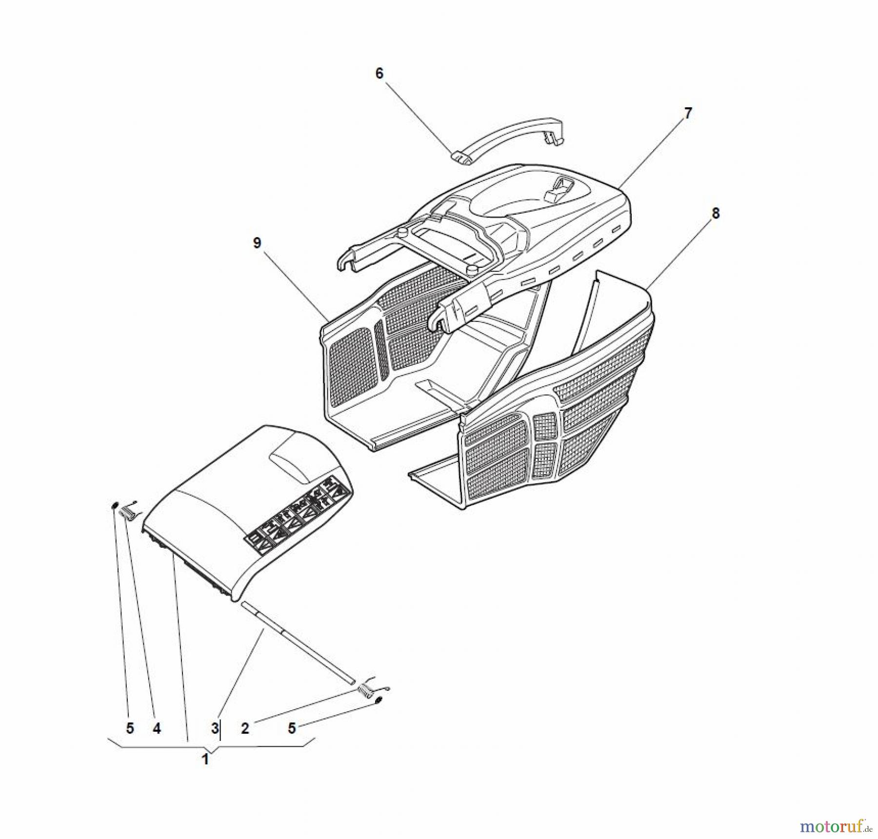  Global Garden Products GGP Rasenmäher Baujahr 2017 Benzin Mit Antrieb 2017 NT 534 W TR 4S - W TRQ 4S DELTA Grass-Catcher