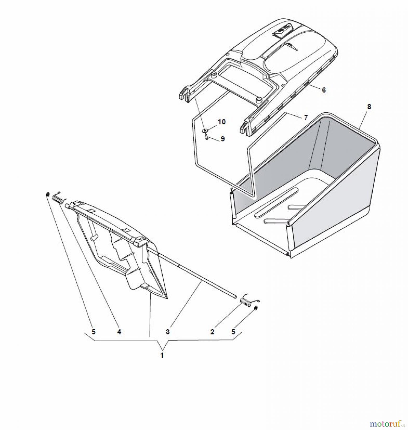 Global Garden Products GGP Rasenmäher Baujahr 2017 Benzin Mit Antrieb 2017 NT 534 W TR 4S - W TRQ 4S Grass-Catcher