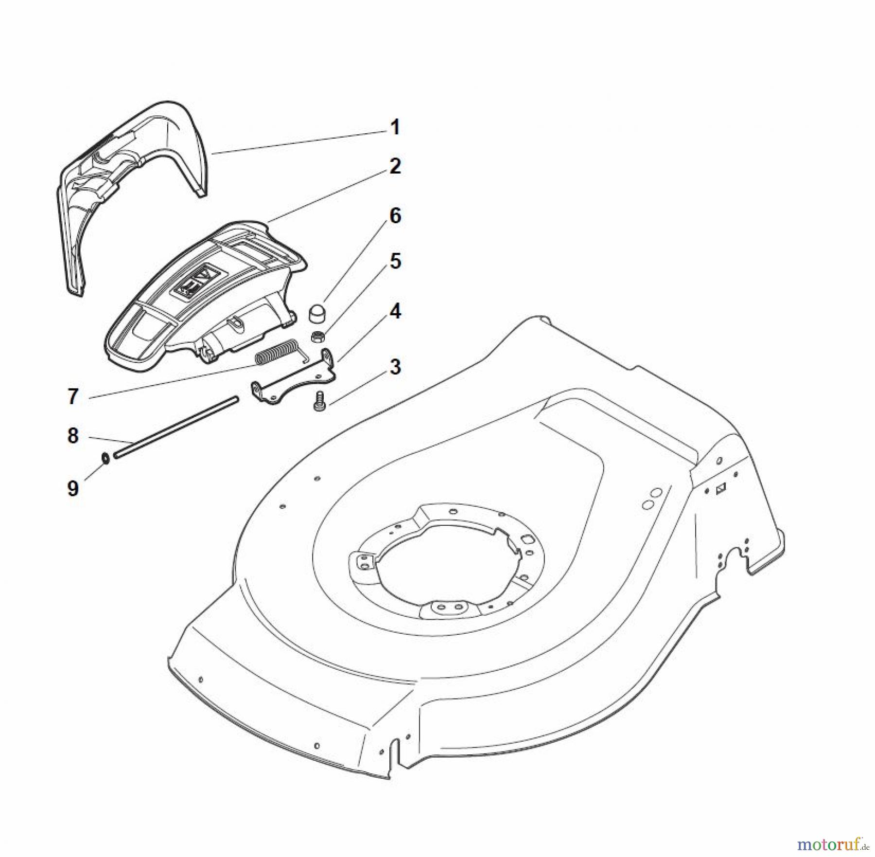 Global Garden Products GGP Rasenmäher Baujahr 2017 Benzin Mit Antrieb 2017 NT 534 W TR 4S - W TRQ 4S Ejection-Guard