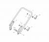 Global Garden Products GGP Baujahr 2017 Benzin Mit Antrieb 2017 NT 534 W TR/E - W TRQ/E Ersatzteile Handle, Lower Part - LUX
