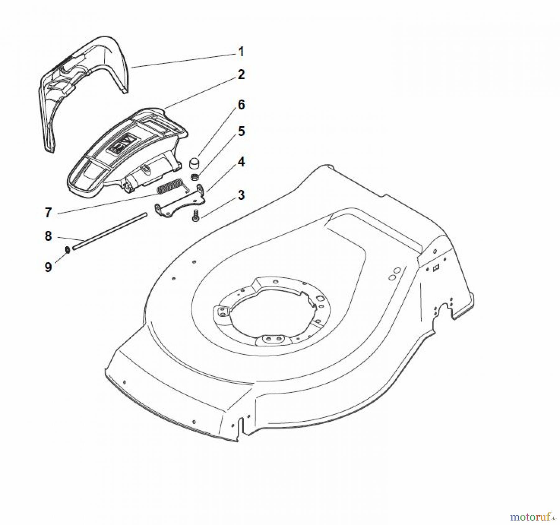 Global Garden Products GGP Rasenmäher Baujahr 2017 Benzin Mit Antrieb 2017 NT 534 W TR/E - W TRQ/E Ejection-Guard