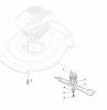 Global Garden Products GGP Baujahr 2017 Benzin Mit Antrieb 2017 NT 534 W TR/E - W TRQ/E Ersatzteile Blade for DELTA Grass Catcher