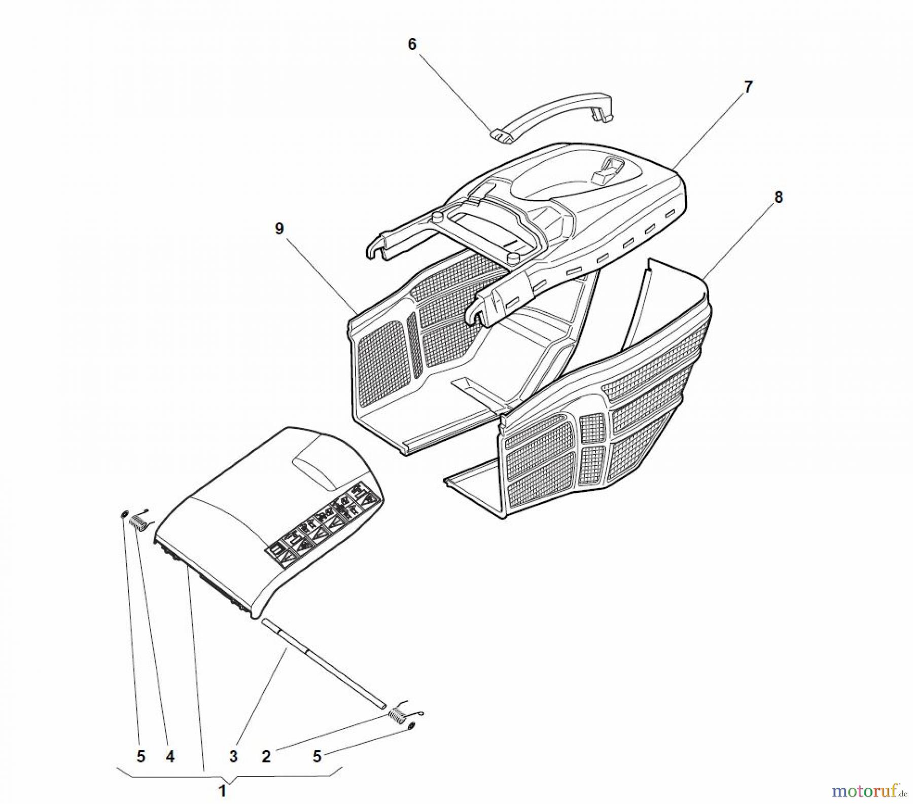Global Garden Products GGP Rasenmäher Baujahr 2017 Benzin Mit Antrieb 2017 NT 534 W TR/E - W TRQ/E DELTA Grass-Catcher