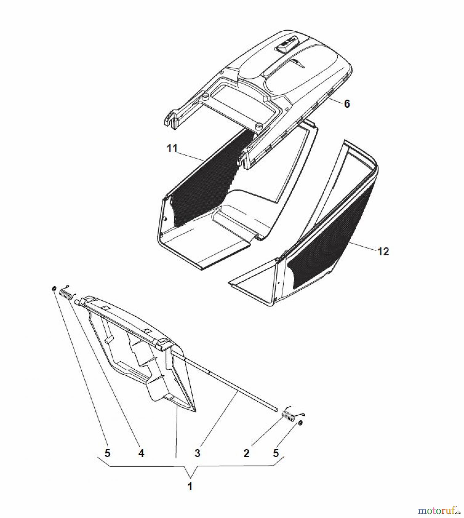 Global Garden Products GGP Rasenmäher Baujahr 2017 Benzin Mit Antrieb 2017 NT 534 W TR/E - W TRQ/E Grass-Catcher