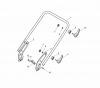 Global Garden Products GGP Baujahr 2017 Benzin Mit Antrieb 2017 NT 534 W TR/E 4S - W TRQ/E 4S Ersatzteile Handle, Lower Part - LUX