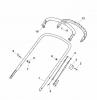 Global Garden Products GGP Baujahr 2017 Benzin Mit Antrieb 2017 NT 534 W TR/E 4S - W TRQ/E 4S Ersatzteile Handle, Upper Part