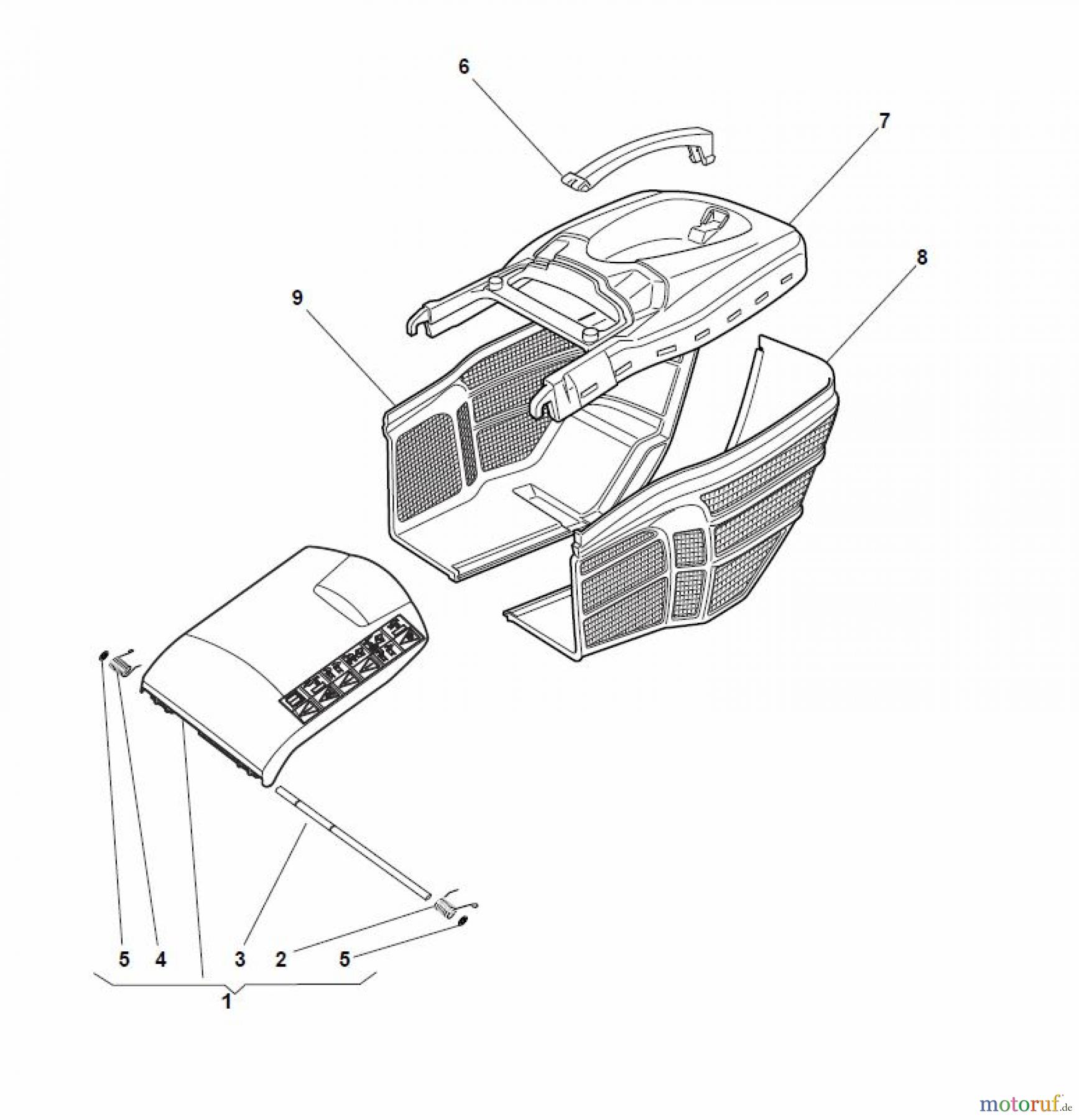 Global Garden Products GGP Rasenmäher Baujahr 2017 Benzin Mit Antrieb 2017 NT 534 W TR/E 4S - W TRQ/E 4S DELTA Grass-Catcher