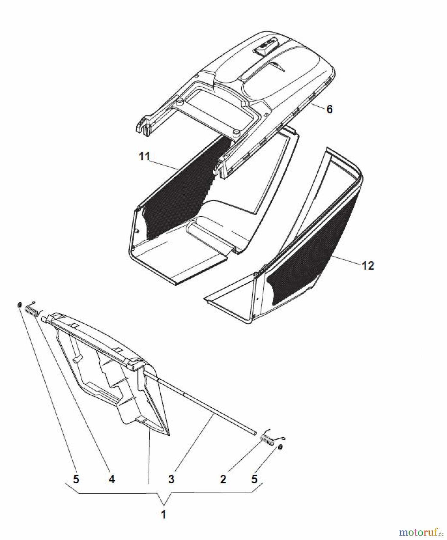 Global Garden Products GGP Rasenmäher Baujahr 2017 Benzin Mit Antrieb 2017 NT 534 W TR/E 4S - W TRQ/E 4S Grass-Catcher