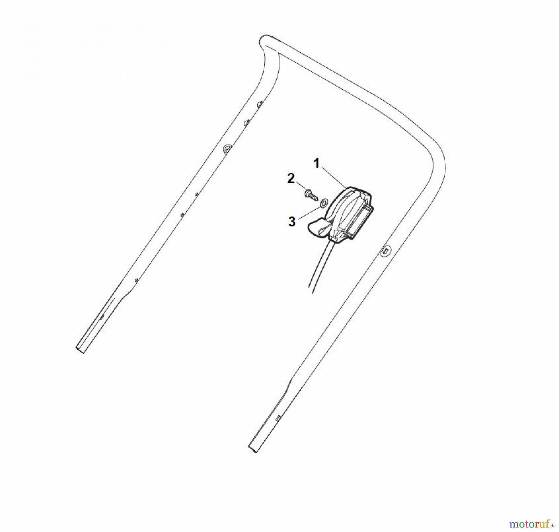  Global Garden Products GGP Rasenmäher Baujahr 2017 Benzin Mit Antrieb 2017 NTL 484 TR - 484 TRQ Controls
