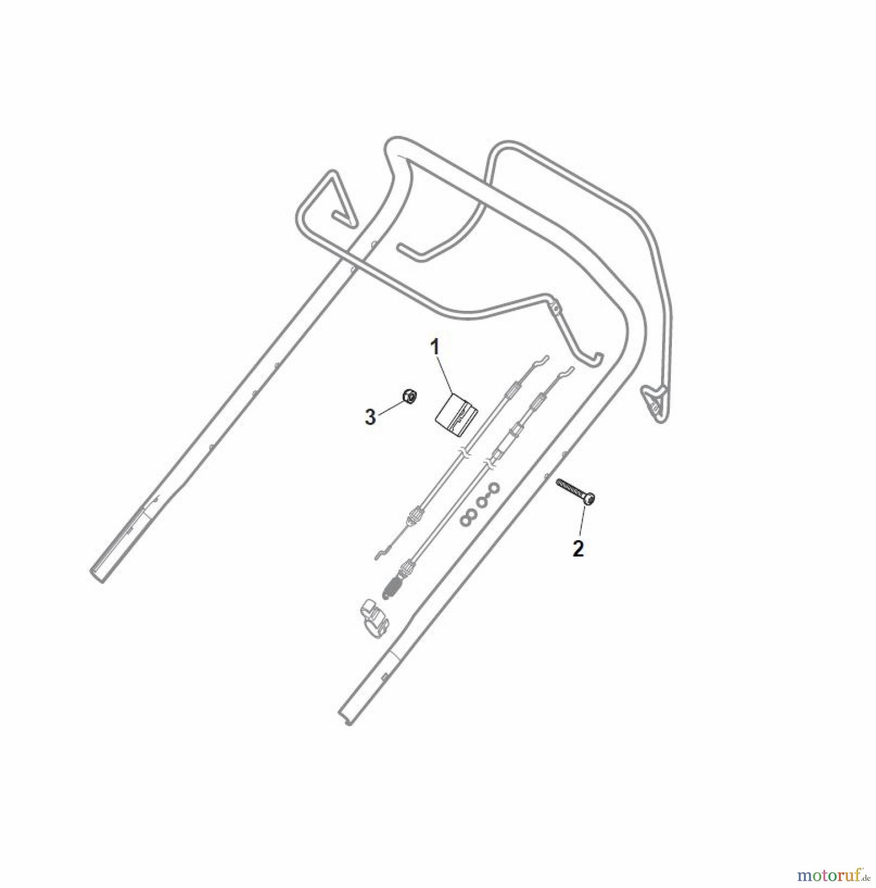  Global Garden Products GGP Rasenmäher Baujahr 2017 Benzin Mit Antrieb 2017 NTL 484 TR - 484 TRQ Controls Fixed RPM