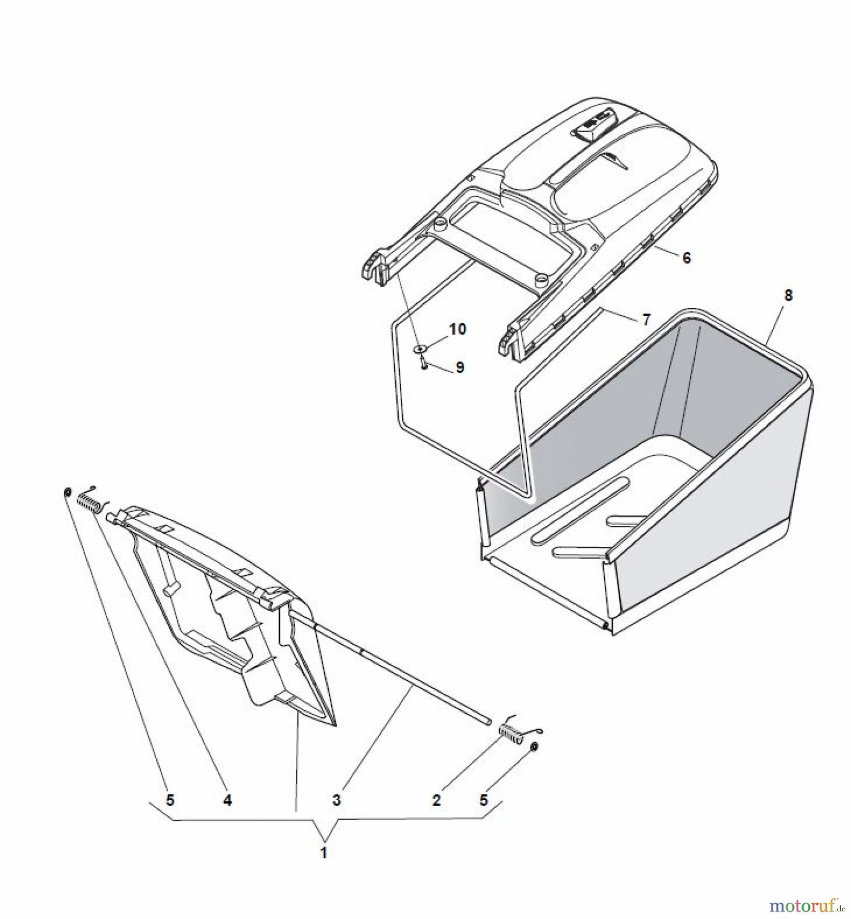 Global Garden Products GGP Rasenmäher Baujahr 2017 Benzin Mit Antrieb 2017 NTL 484 TR - 484 TRQ Grass-Catcher