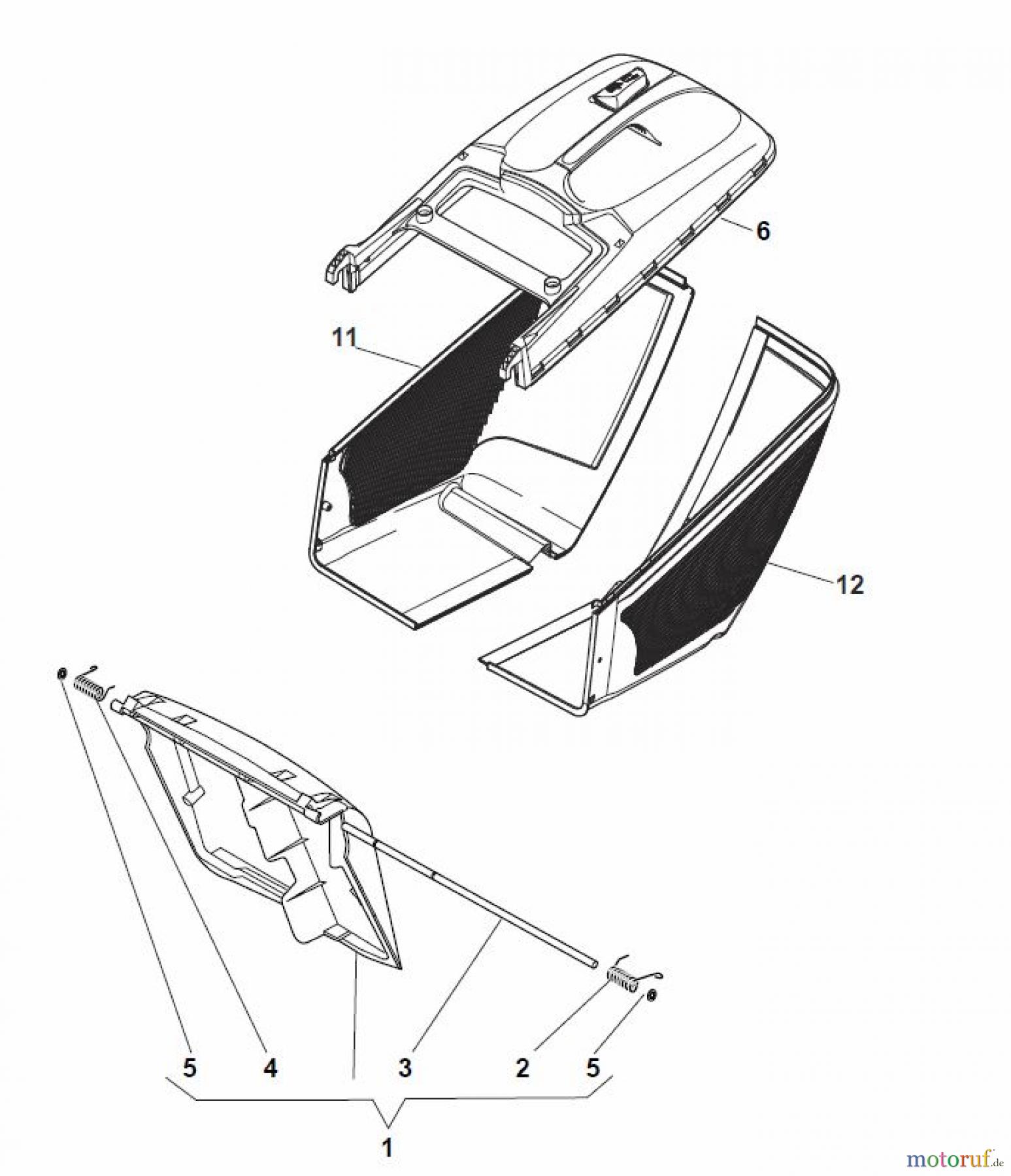  Global Garden Products GGP Rasenmäher Baujahr 2017 Benzin Mit Antrieb 2017 NTL 484 TR - 484 TRQ Grass-Catcher