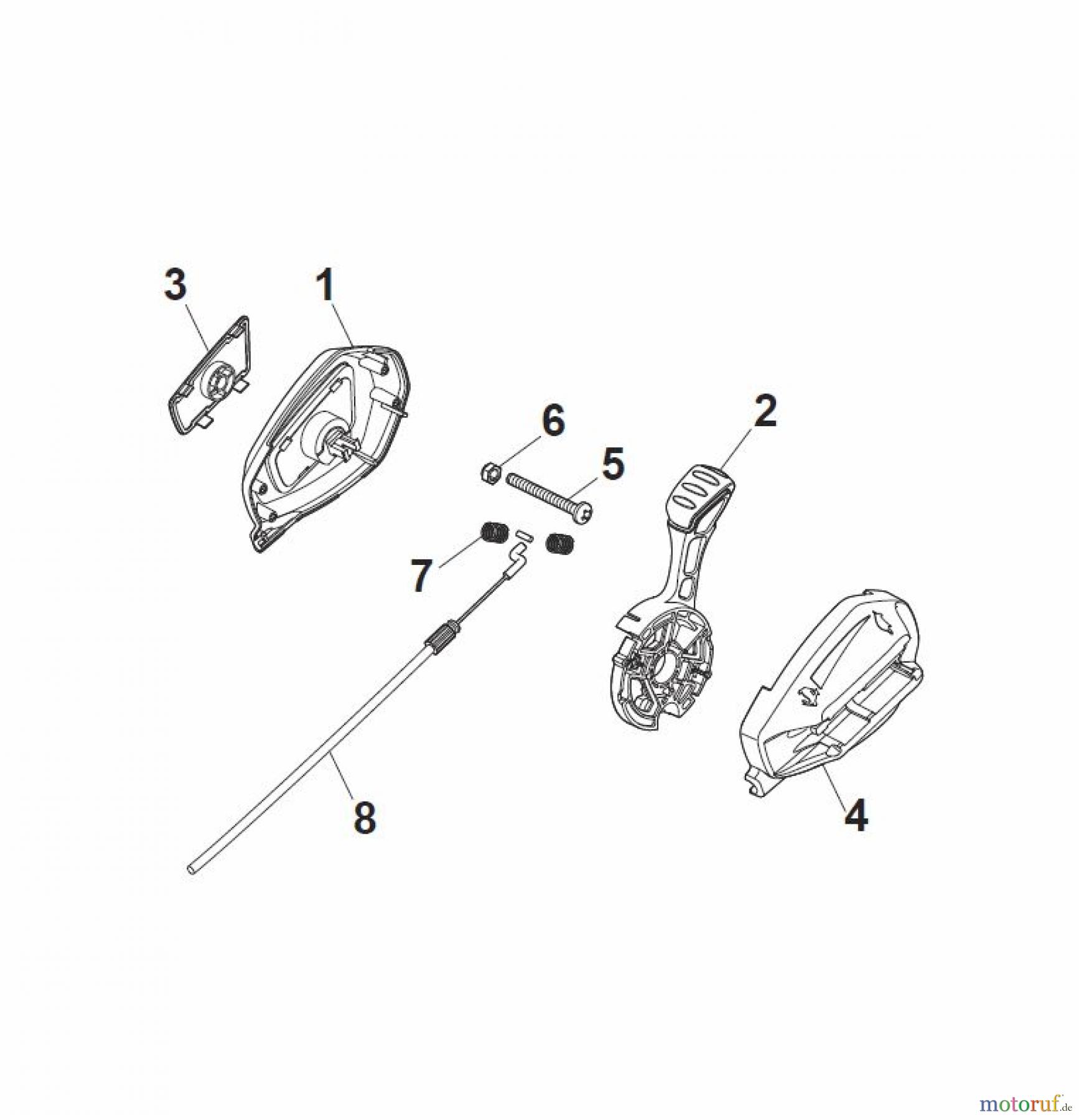 Global Garden Products GGP Rasenmäher Baujahr 2017 Benzin Mit Antrieb 2017 NTL 484 TR 4S - TRQ 4S Controls
